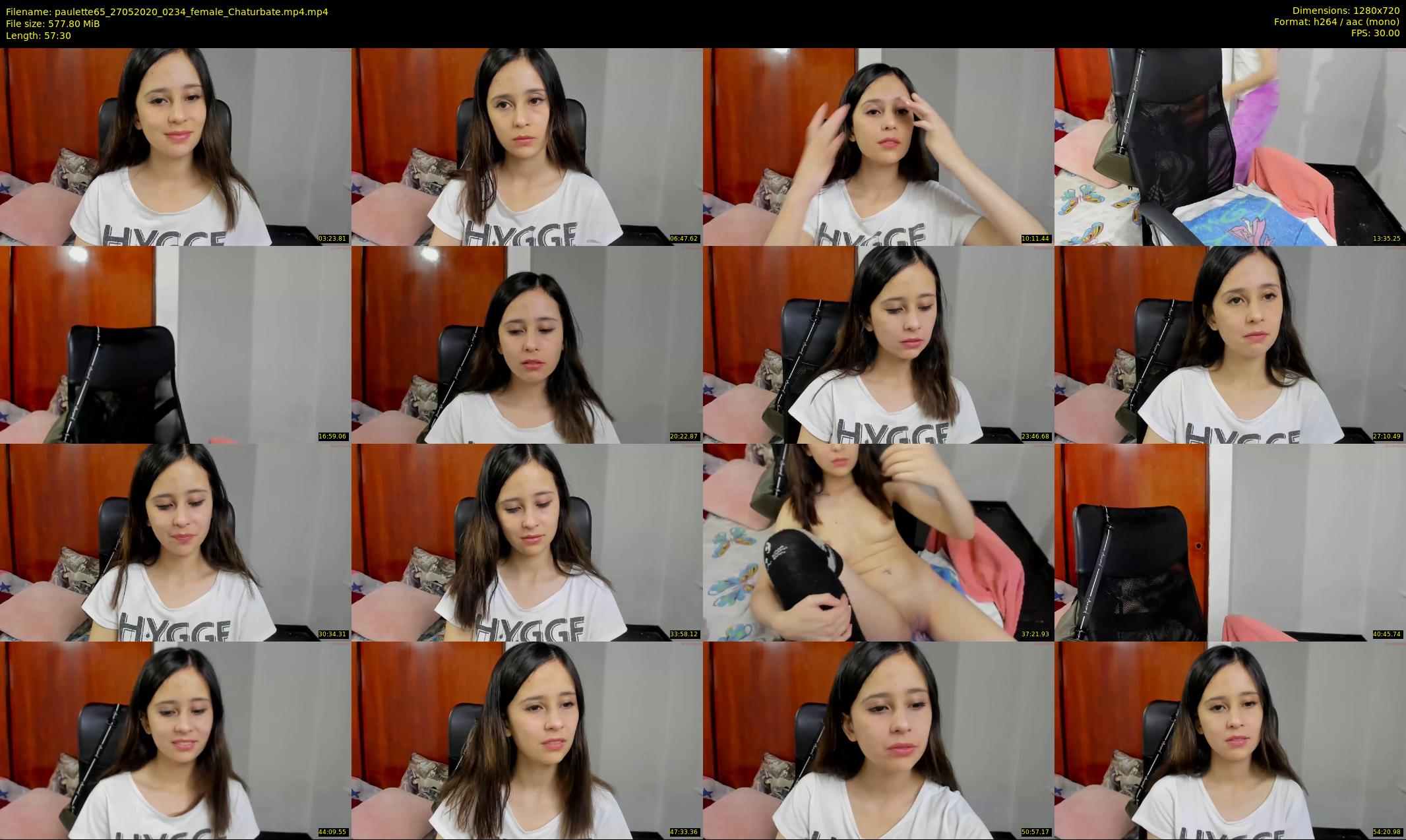 paulette65 — 58 minute Chaturbate female cam show recording, 720p, May 27, 2020