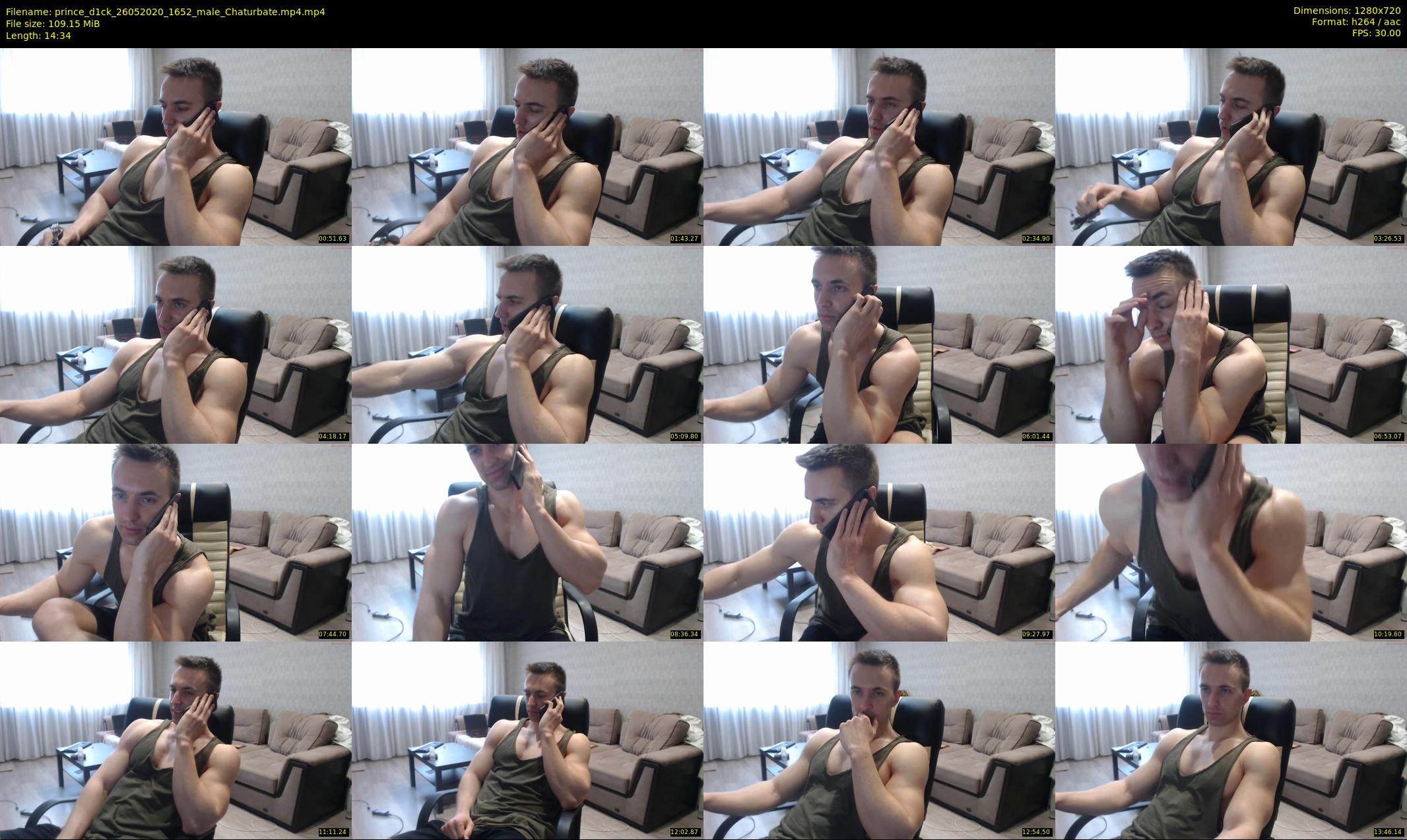 prince_d1ck — 15 minute Chaturbate male cam show recording, 720p, May 26, 2020