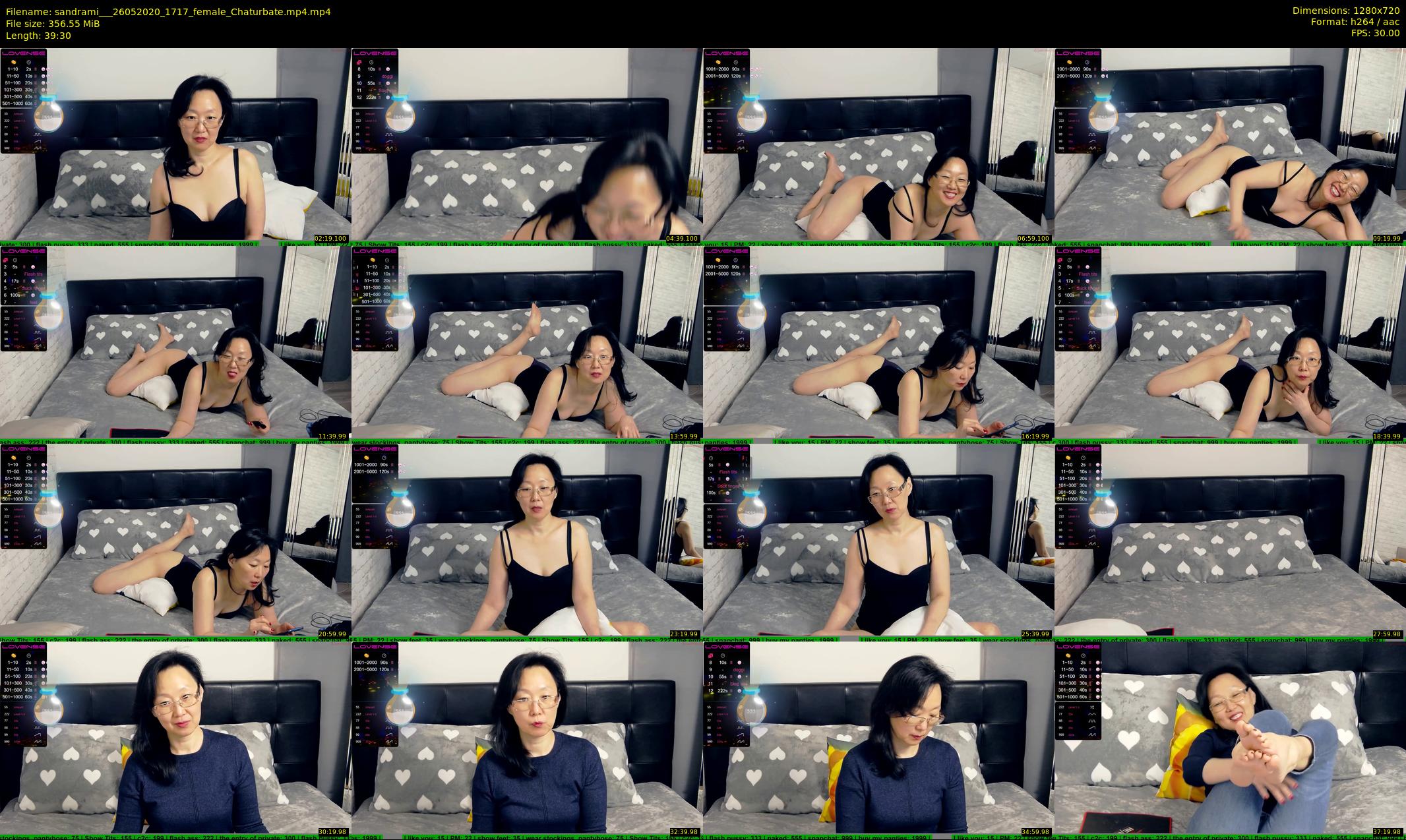 sandrami__ — 40 minute Chaturbate female cam show recording, 720p, May 26, 2020
