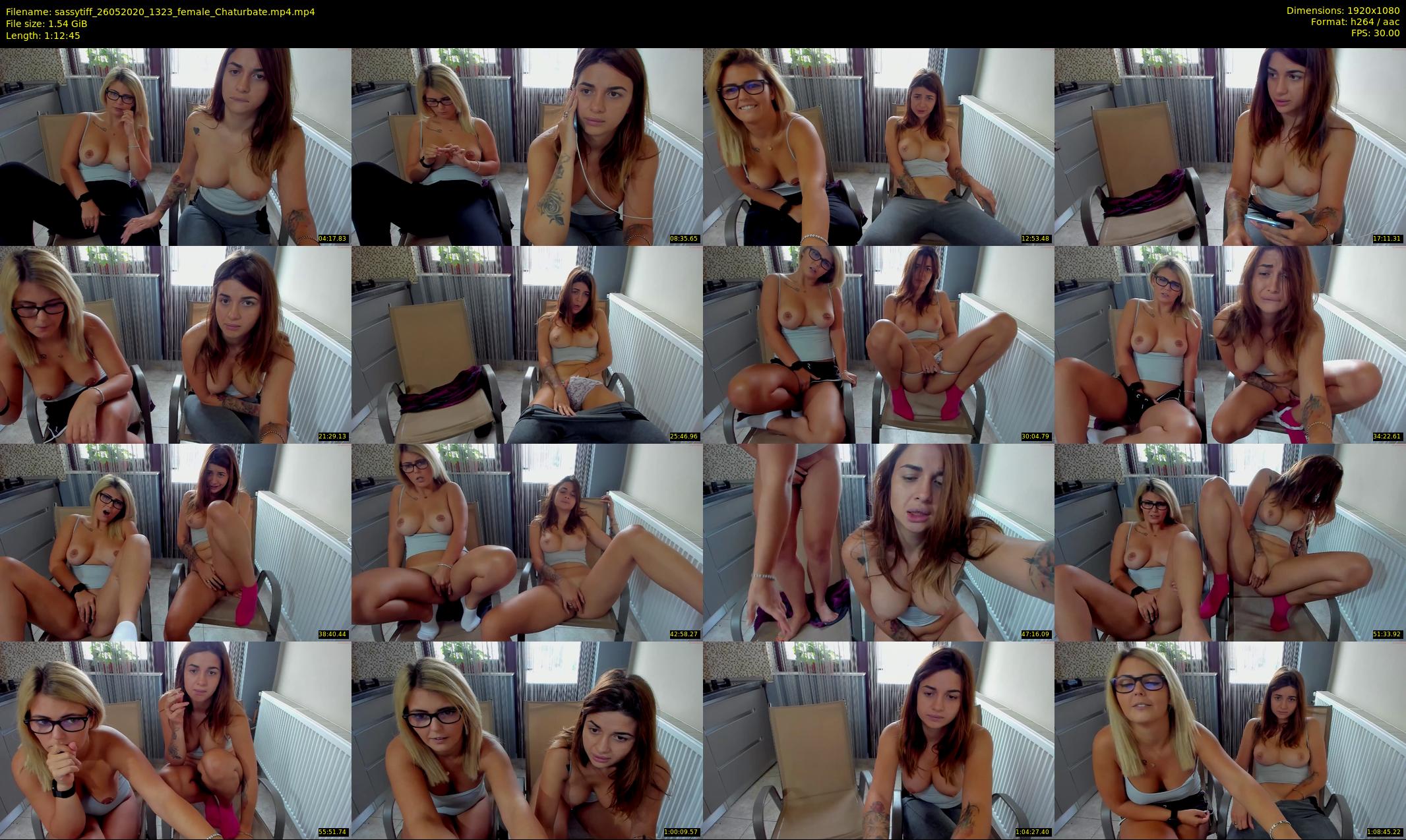 sassytiff — 73 minute Chaturbate couple cam show recording, 1080p, May 26, 2020