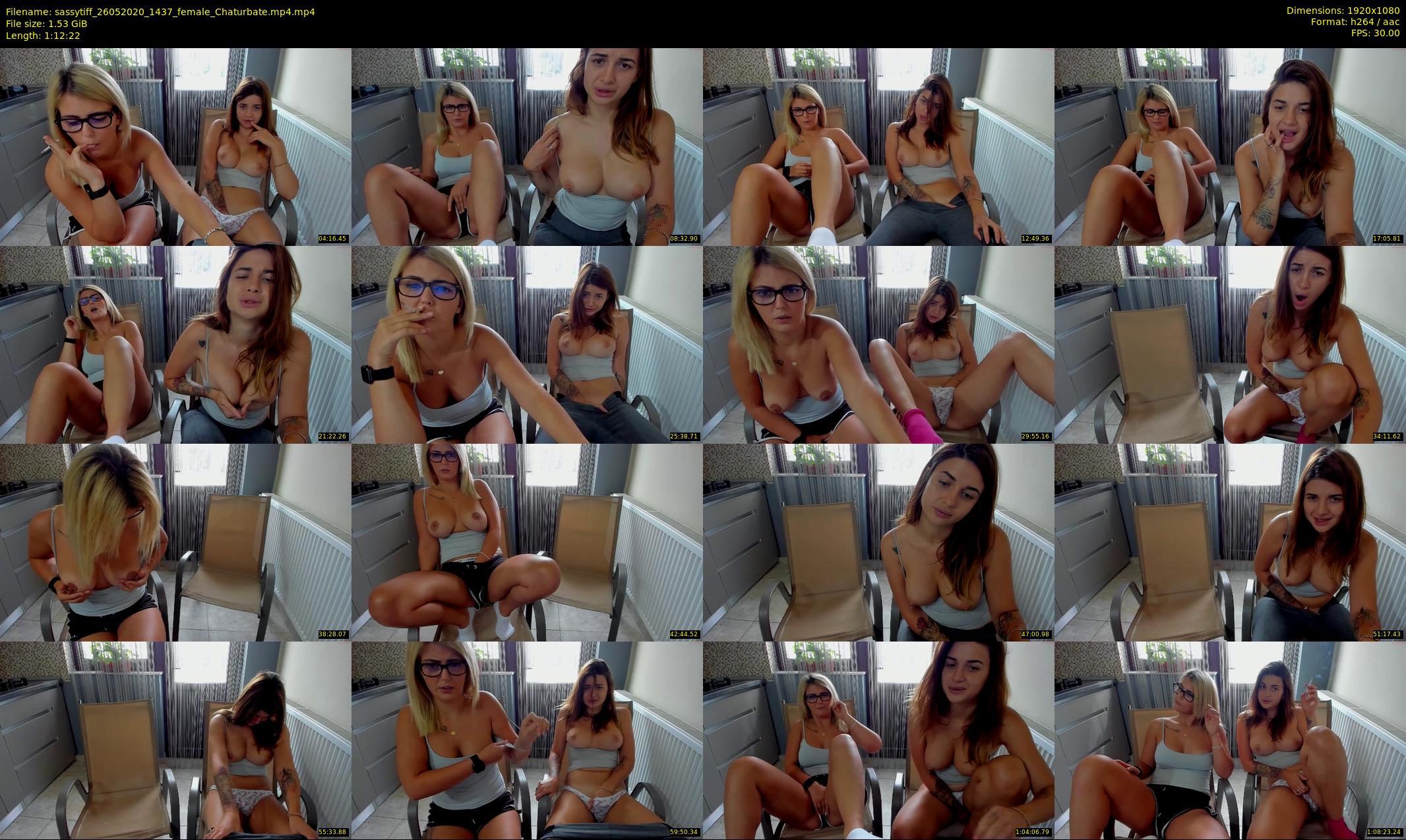 sassytiff — 73 minute Chaturbate couple cam show recording, 1080p, May 26, 2020