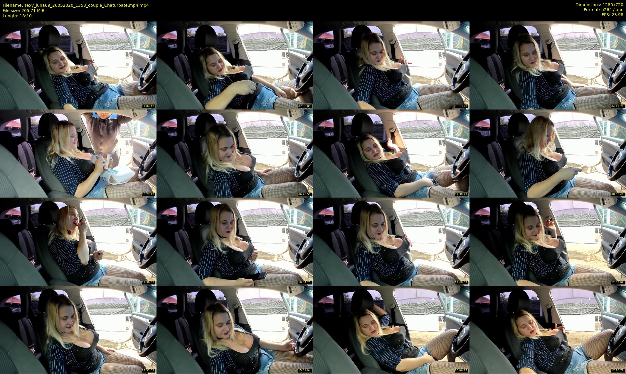 sexy_luna69 — 19 minute Chaturbate couple cam show recording, 720p, May 26, 2020