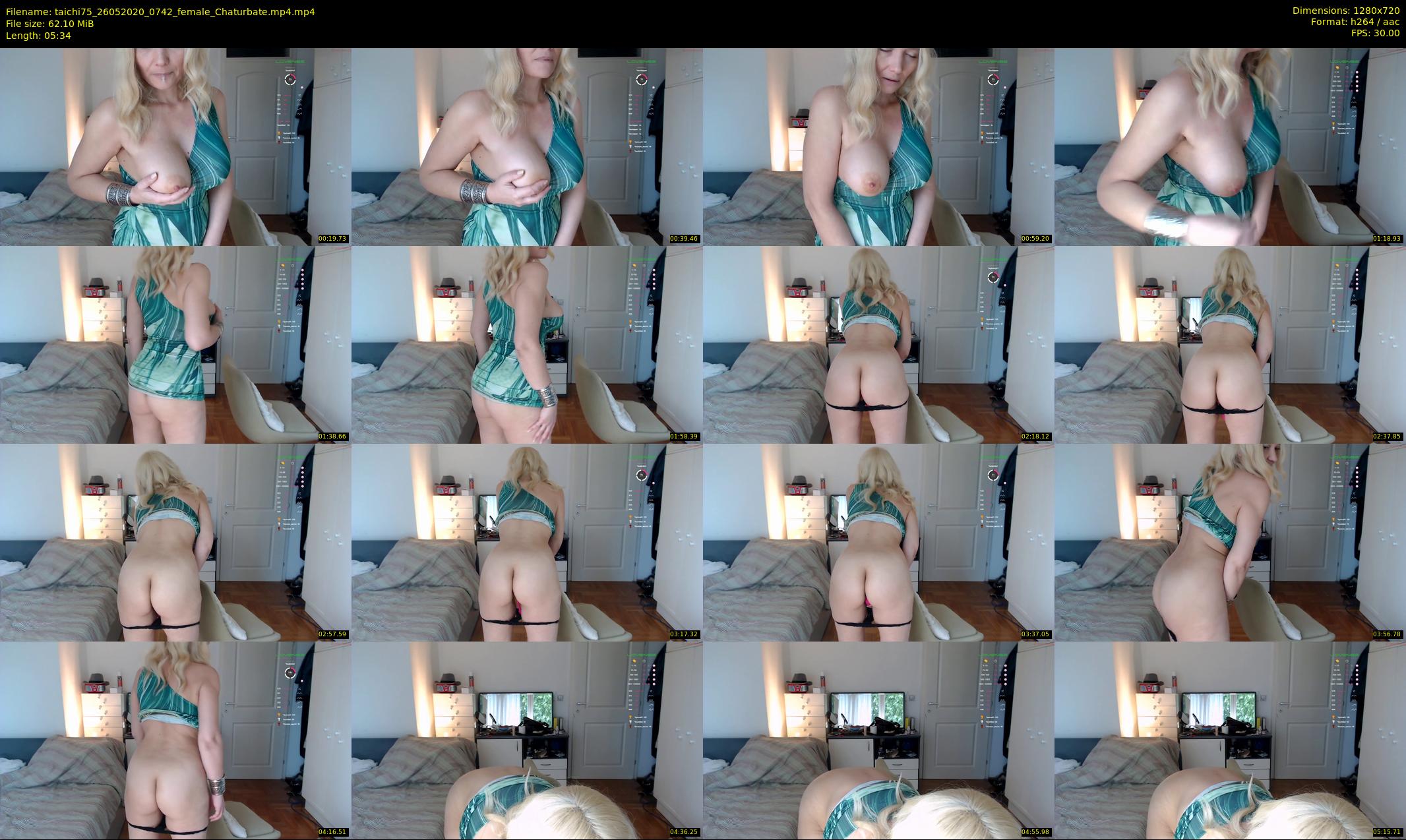 taichi75 — 6 minute Chaturbate female cam show recording, 720p, May 26, 2020