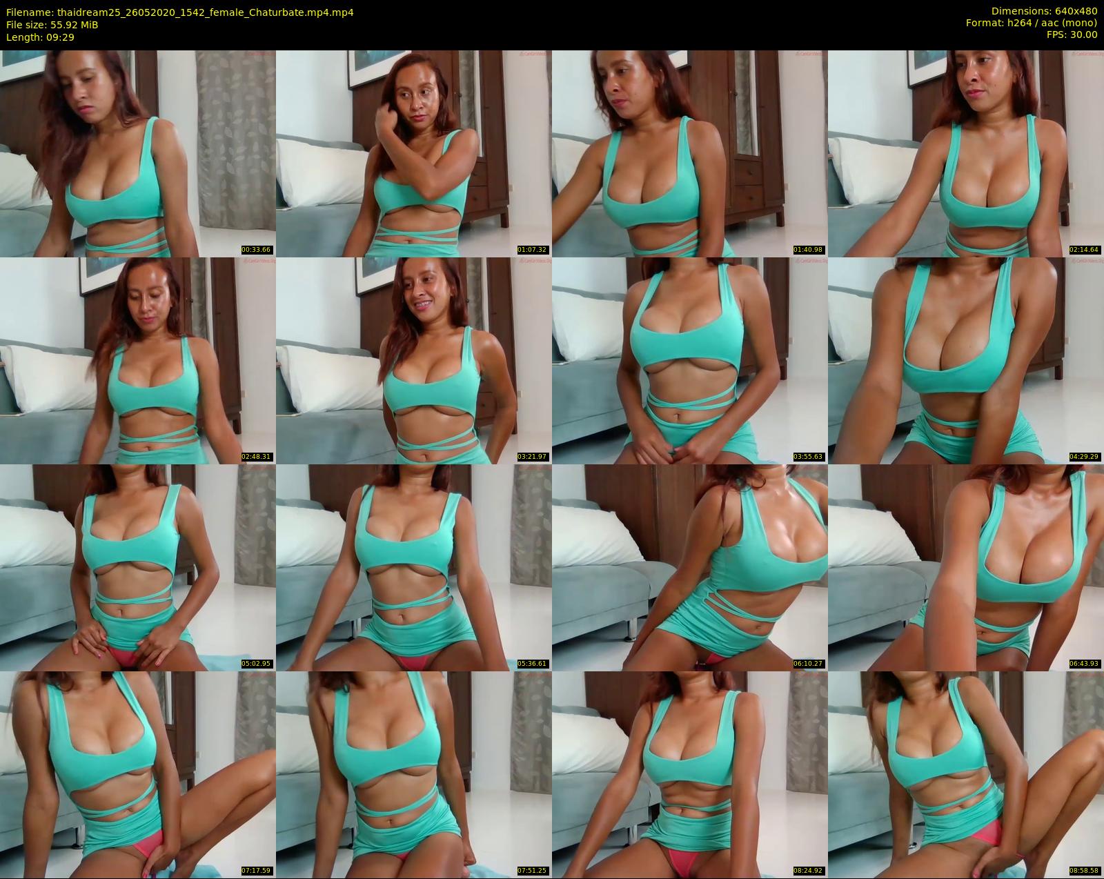 thaidream25 — 10 minute Chaturbate female cam show recording, 480p, May 26, 2020