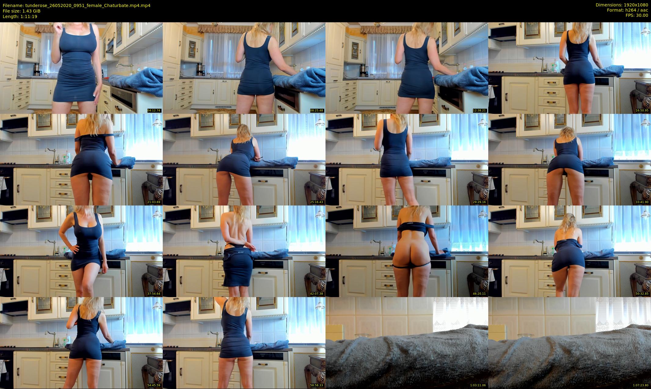 tunderose — 72 minute Chaturbate female cam show recording, 1080p, May 26, 2020