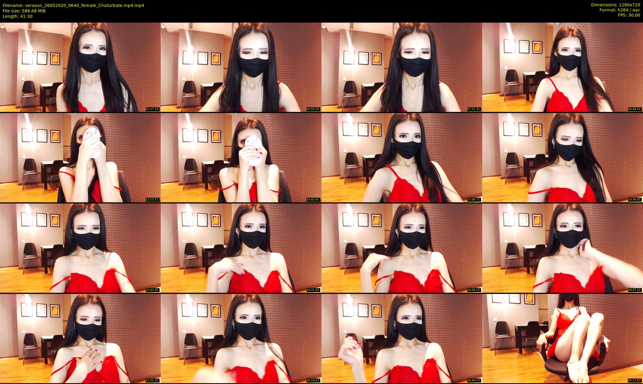 verasun — 42 minute Chaturbate female cam show recording, 720p, May 26, 2020