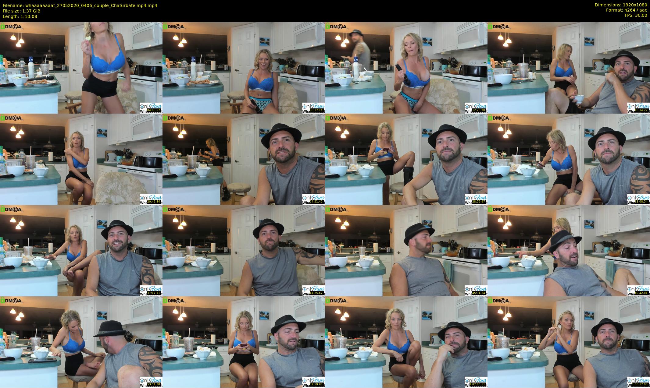 whaaaaaaaat — 71 minute Chaturbate couple cam show recording, 1080p, May 27, 2020