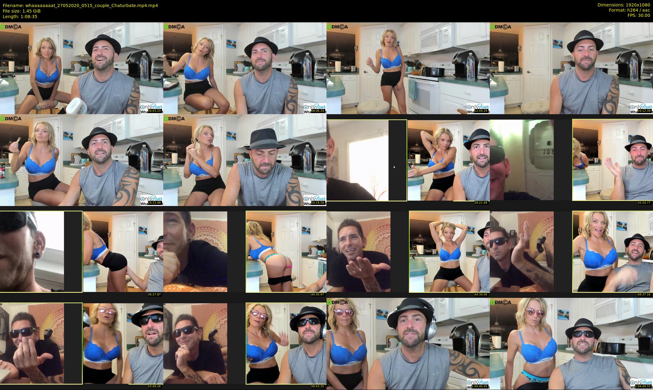 whaaaaaaaat — 69 minute Chaturbate couple cam show recording, 1080p, May 27, 2020