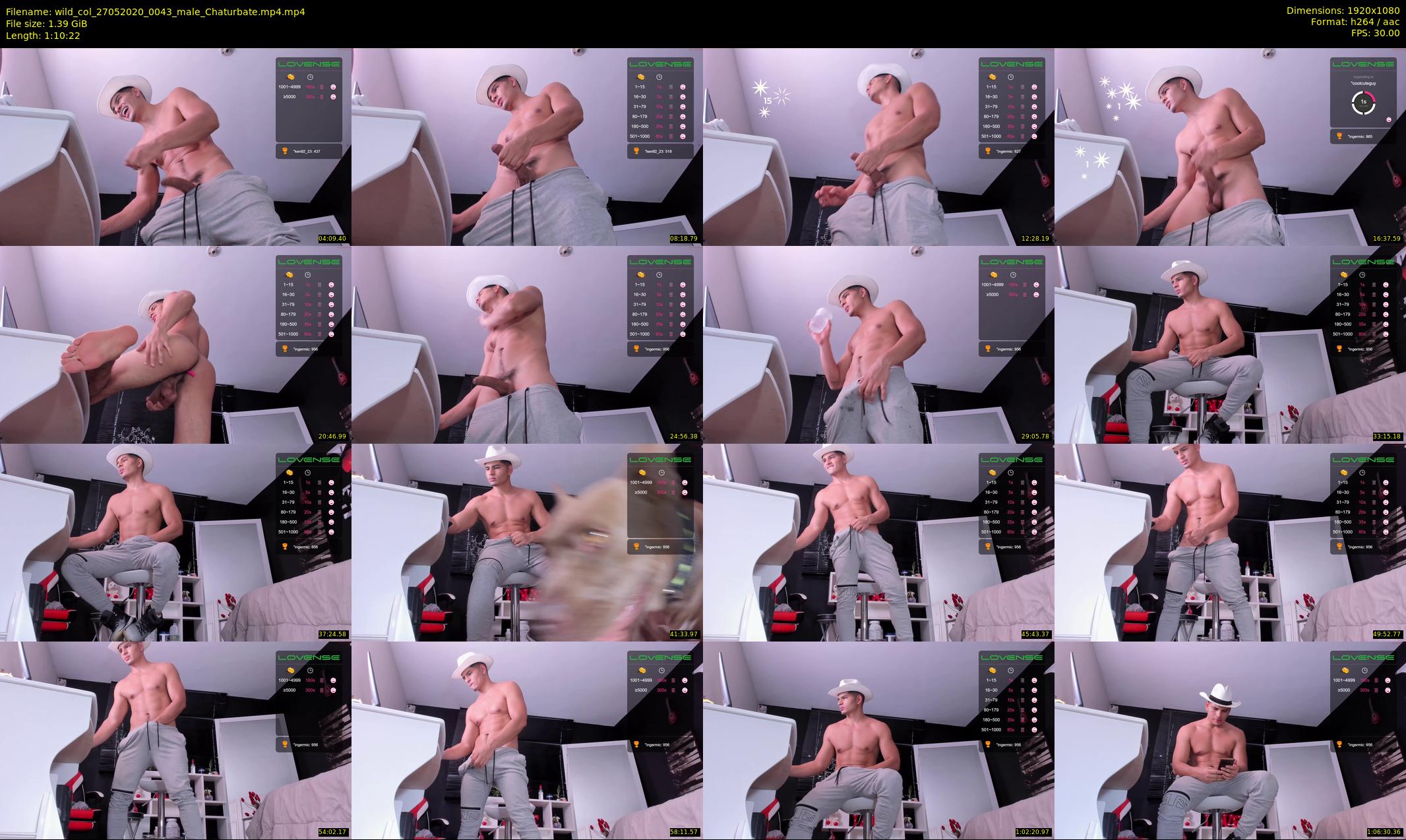 wild_col — 71 minute Chaturbate male cam show recording, 1080p, May 27, 2020