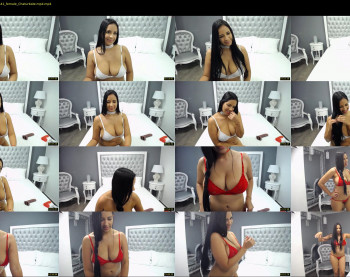 zamarahot — 20 minute Chaturbate female cam show recording, 720p, May 27, 2020