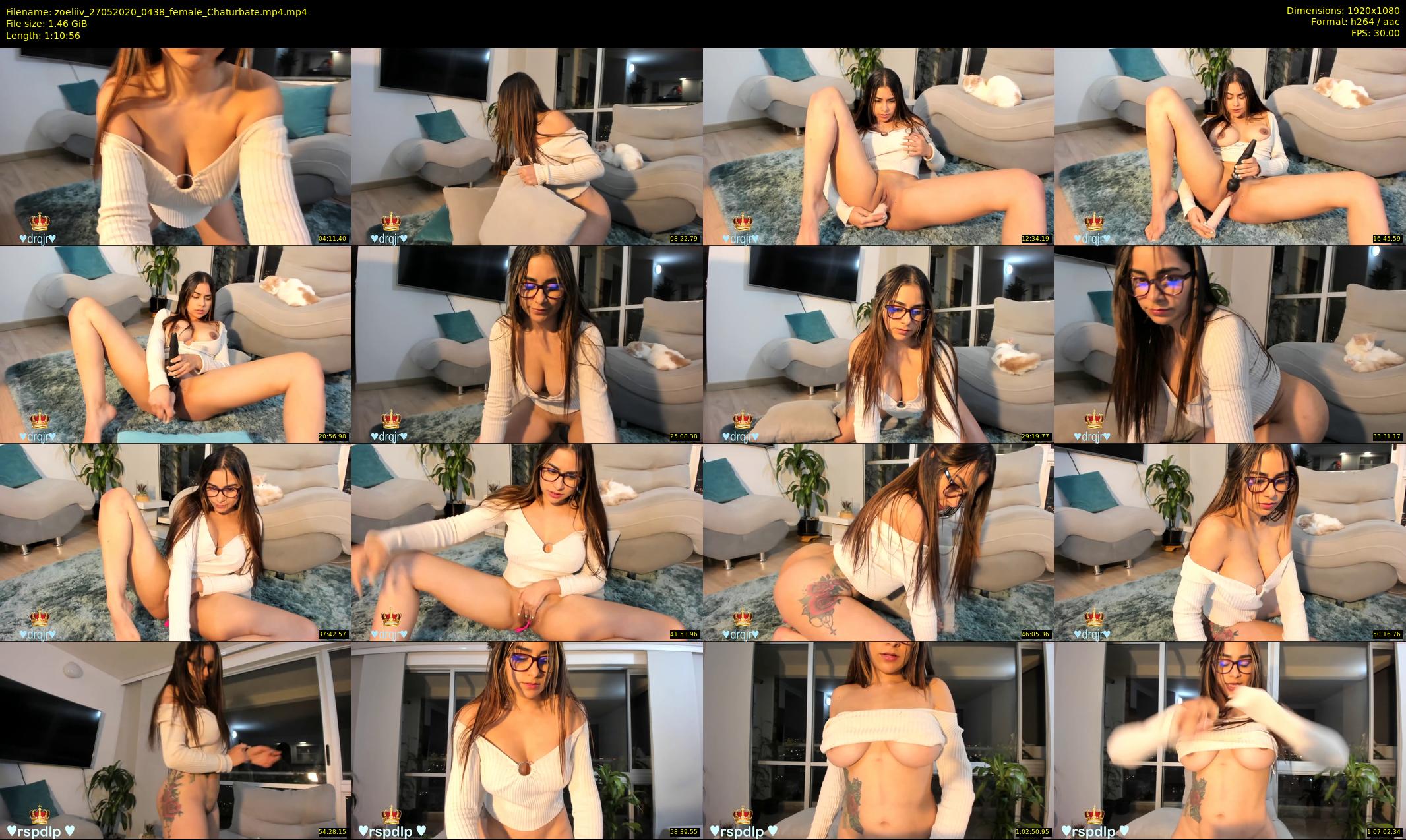 zoeliiv — 71 minute Chaturbate female cam show recording, 1080p, May 27, 2020