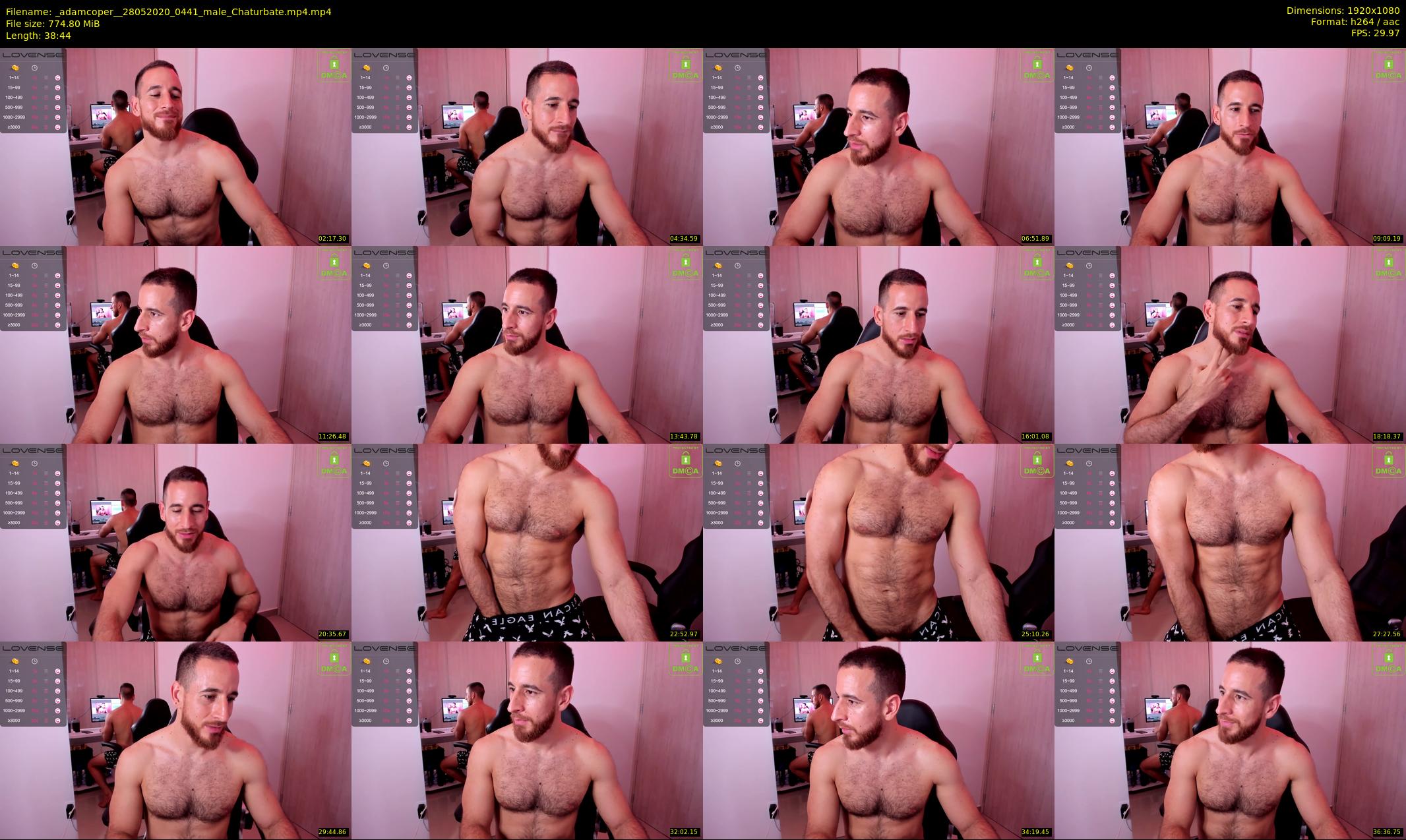 _adamcoper_ — 39 minute Chaturbate male cam show recording, 1080p, May 28, 2020