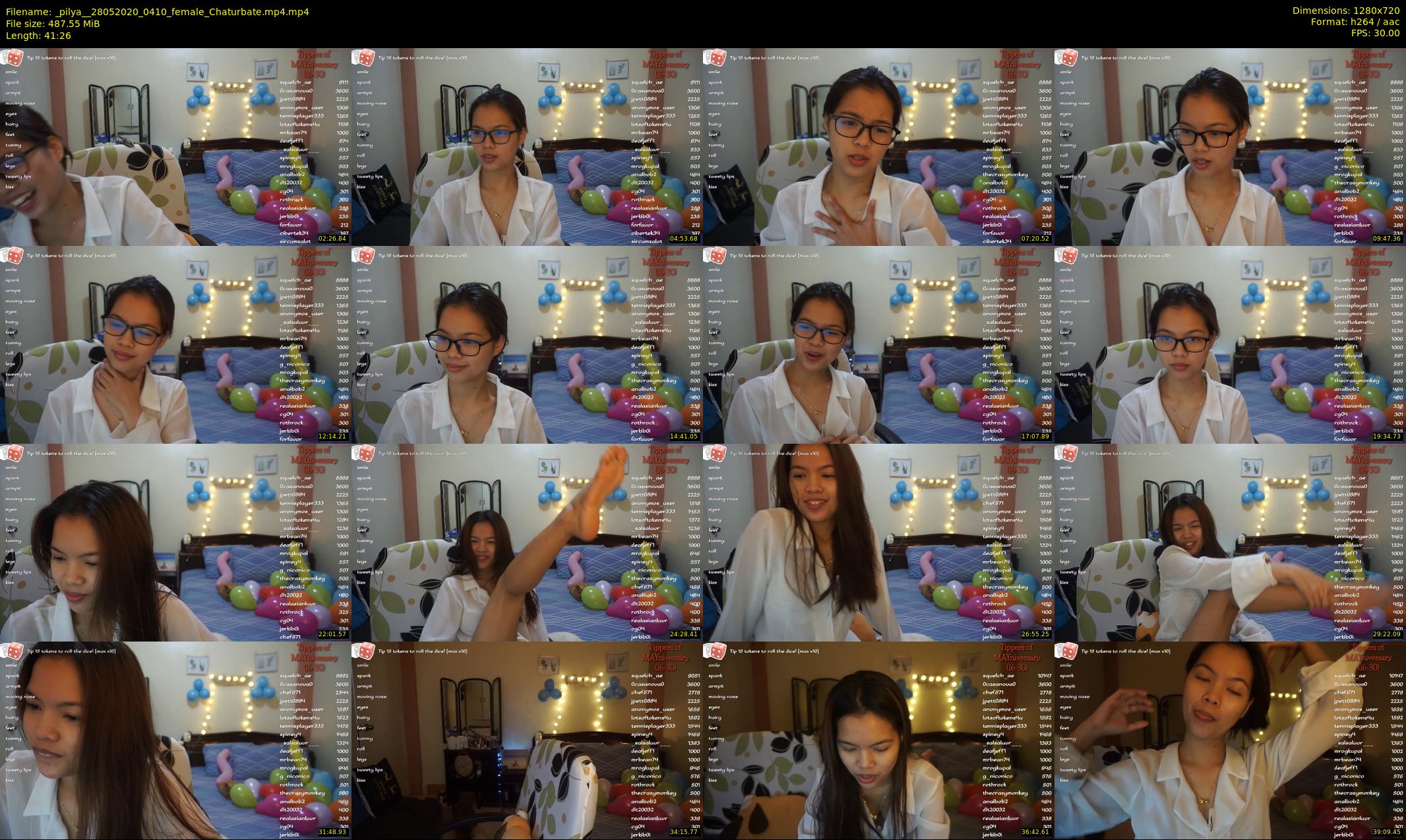 _pilya_ — 42 minute Chaturbate female cam show recording, 720p, May 28, 2020