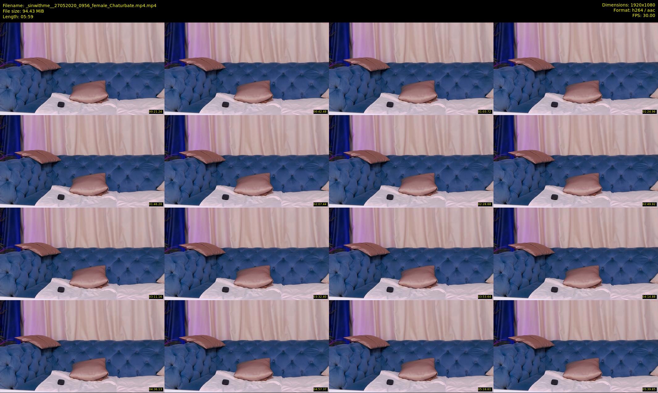 _sinwithme_ — 6 minute Chaturbate female cam show recording, 1080p, May 27, 2020