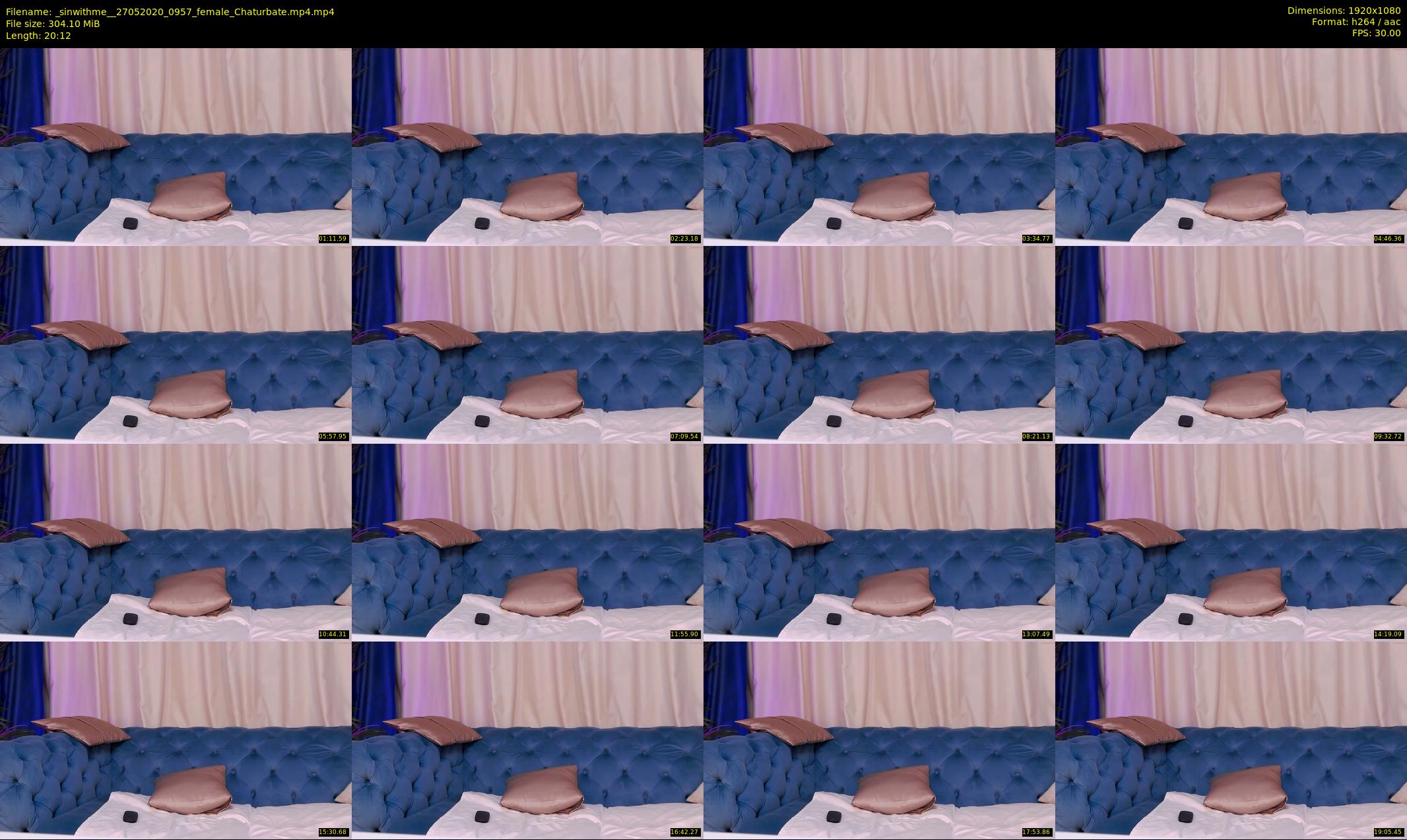 _sinwithme_ — 21 minute Chaturbate female cam show recording, 1080p, May 27, 2020