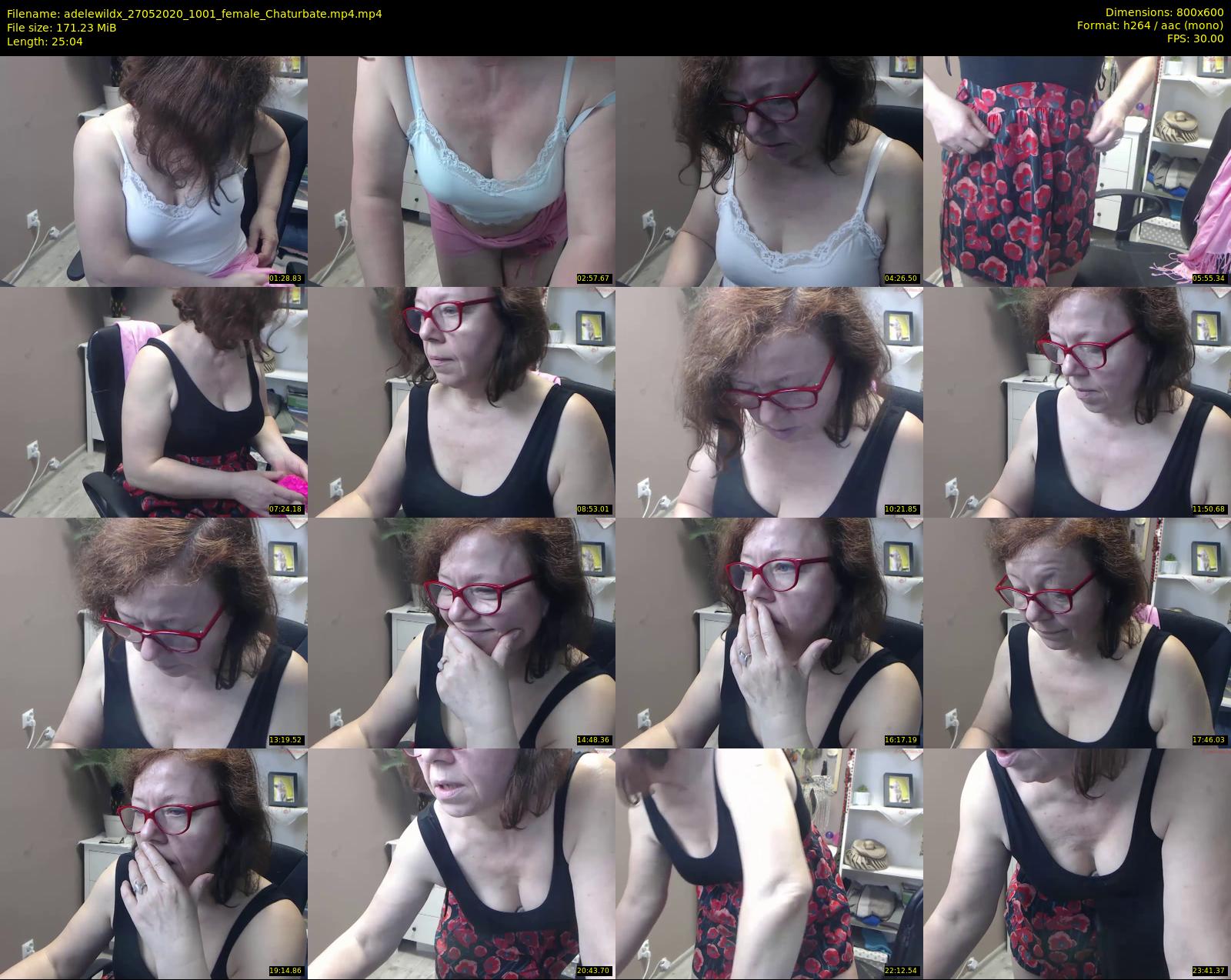 adelewildx — 26 minute Chaturbate female cam show recording, 480p, May 27, 2020