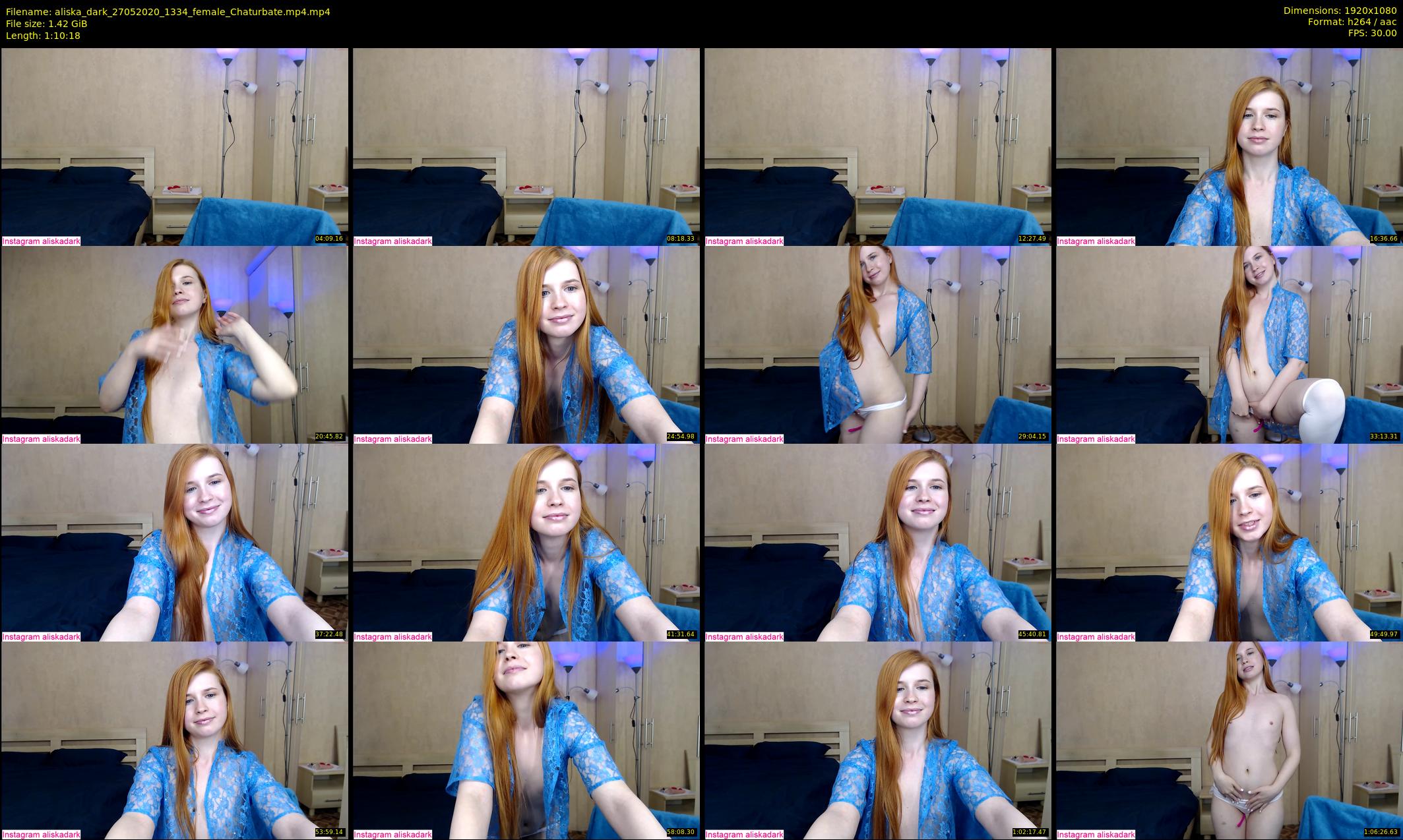 aliska_dark — 71 minute Chaturbate female cam show recording, 1080p, May 27, 2020
