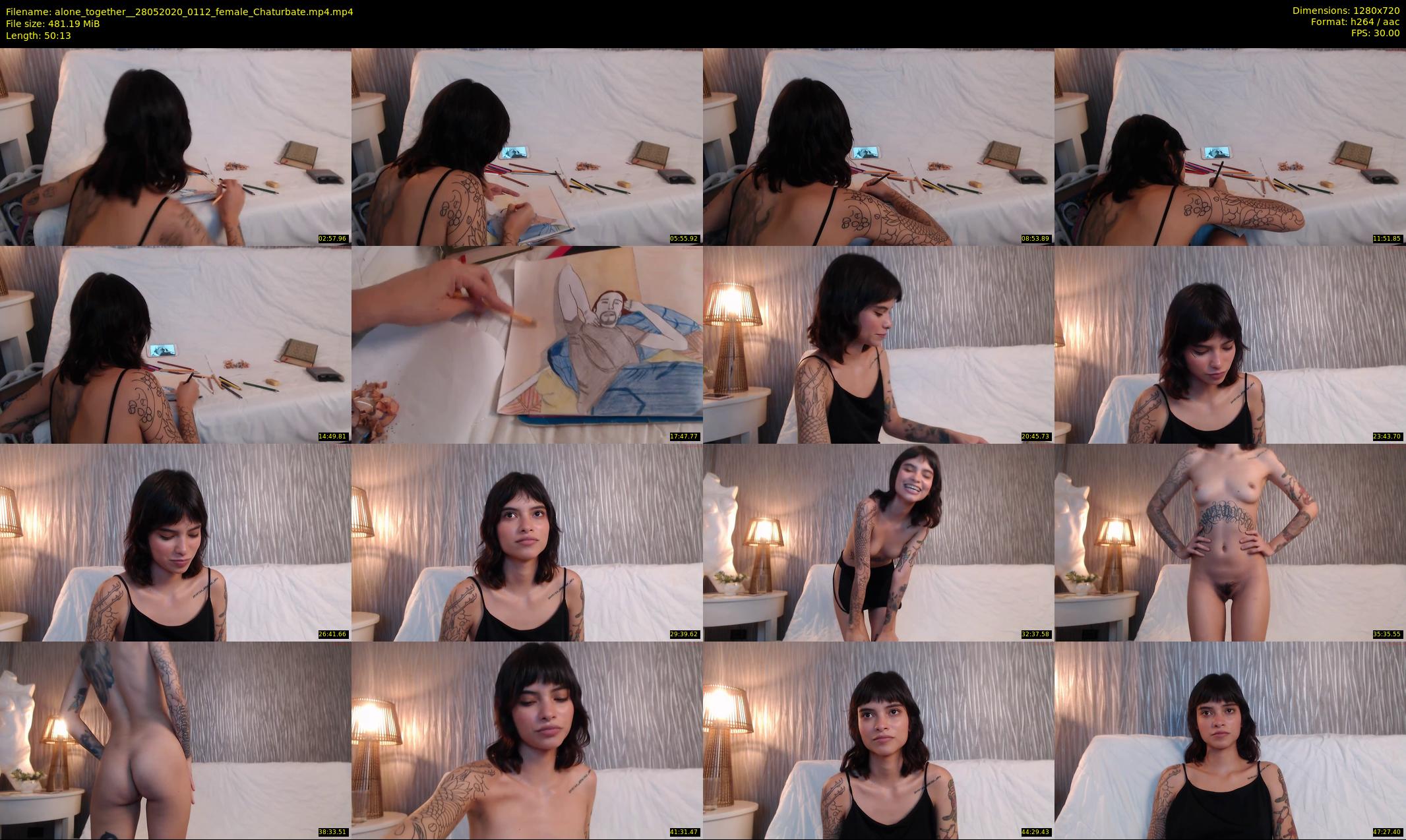 alone_together_ — 51 minute Chaturbate female cam show recording, 720p, May 28, 2020
