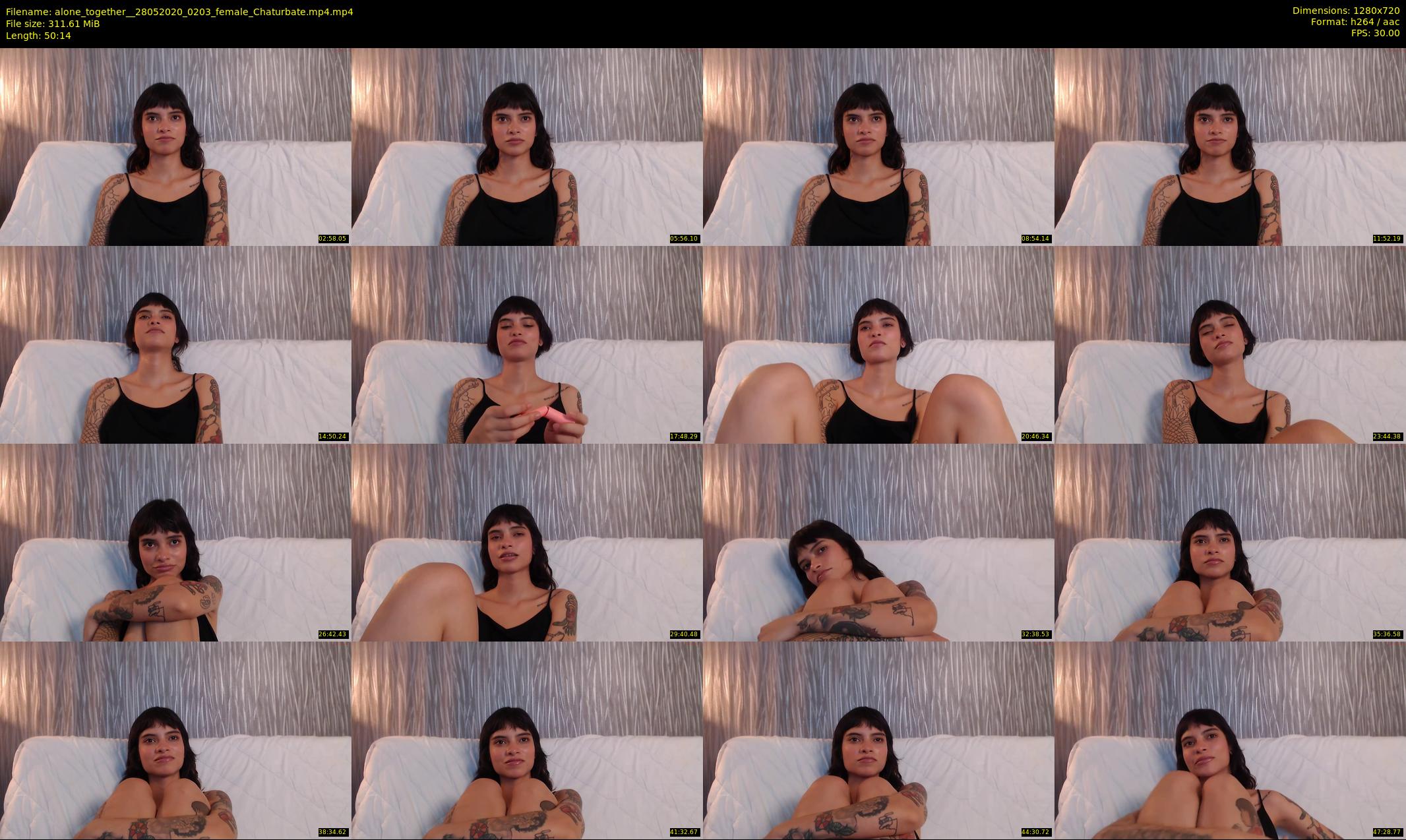alone_together_ — 51 minute Chaturbate female cam show recording, 720p, May 28, 2020