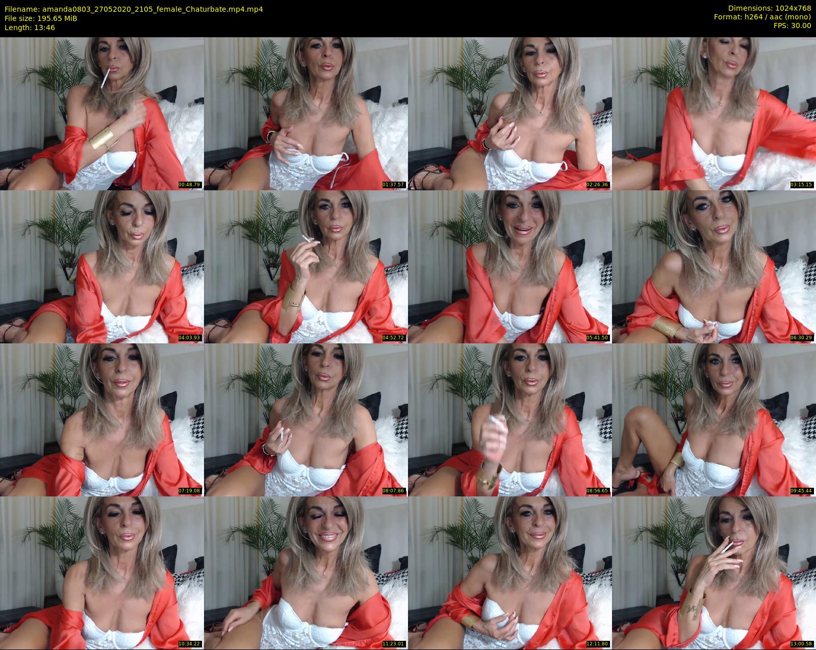 amanda0803 — 14 minute Chaturbate female cam show recording, 720p, May 27, 2020