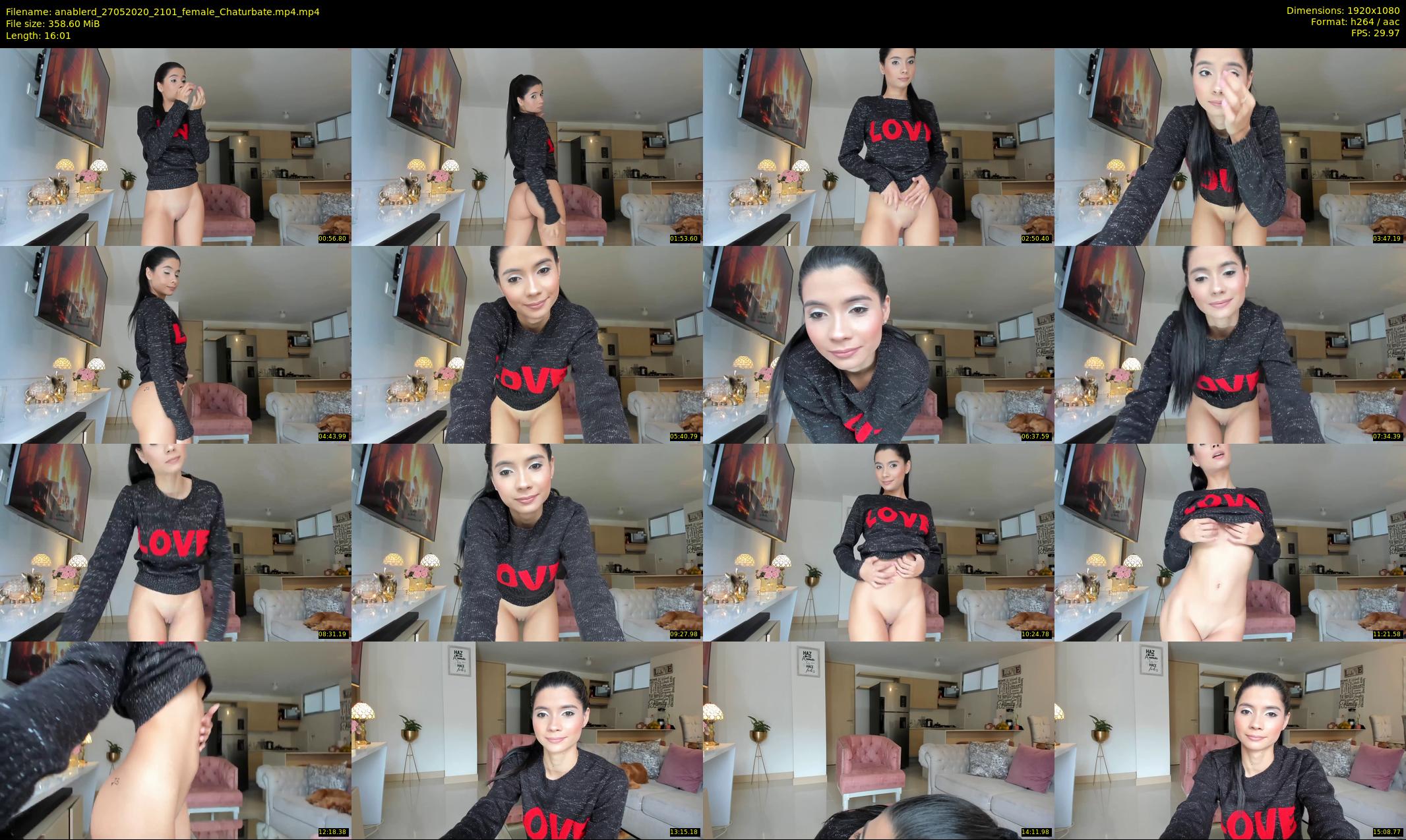 anablerd — 17 minute Chaturbate female cam show recording, 1080p, May 27, 2020
