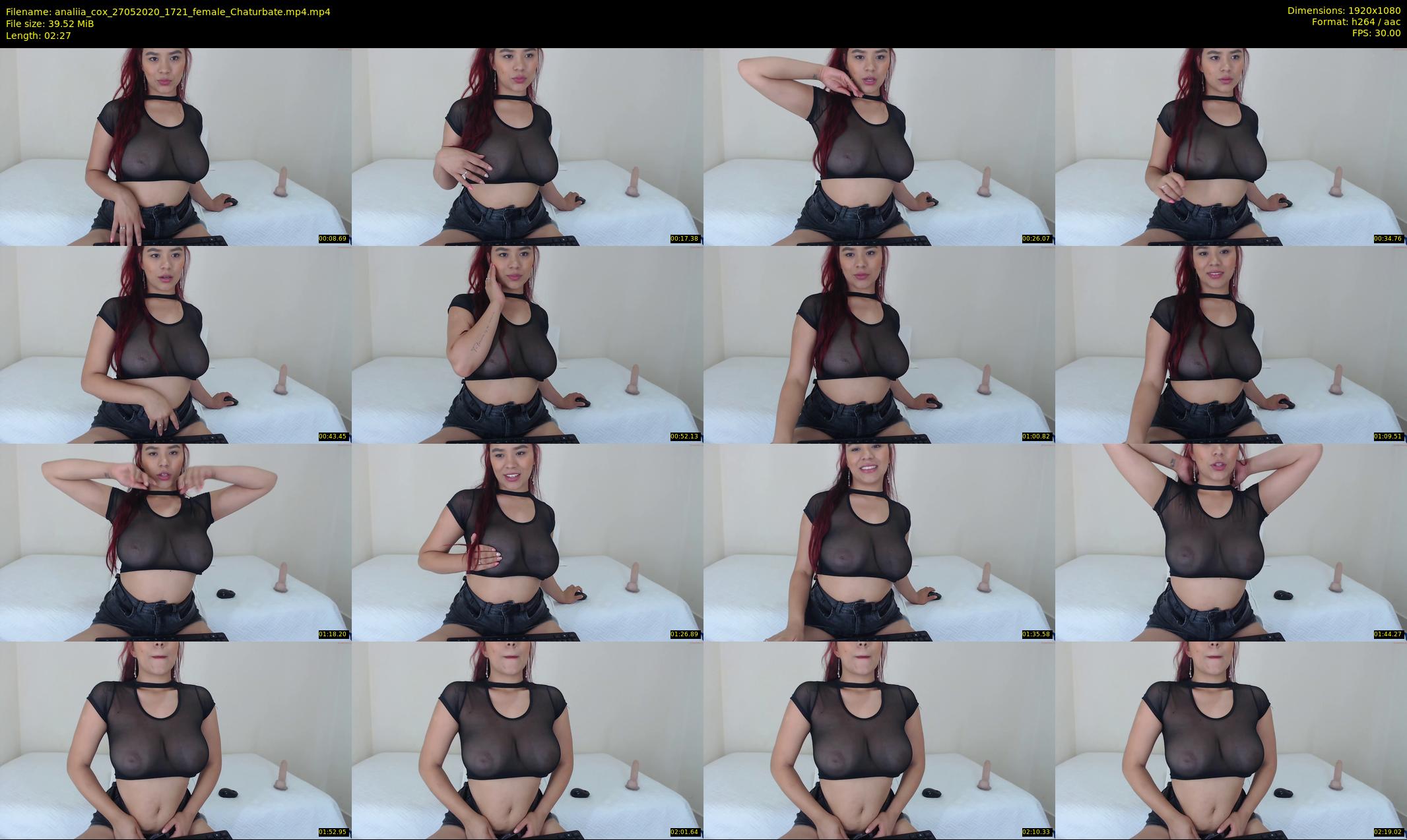 analiia_cox — 3 minute Chaturbate female cam show recording, 1080p, May 27, 2020