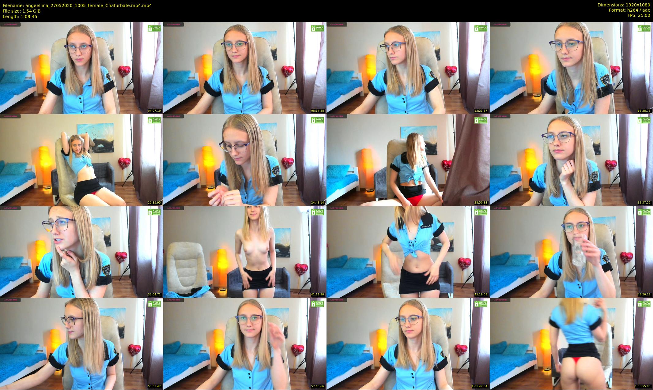 angeellina — 70 minute Chaturbate female cam show recording, 1080p, May 27, 2020