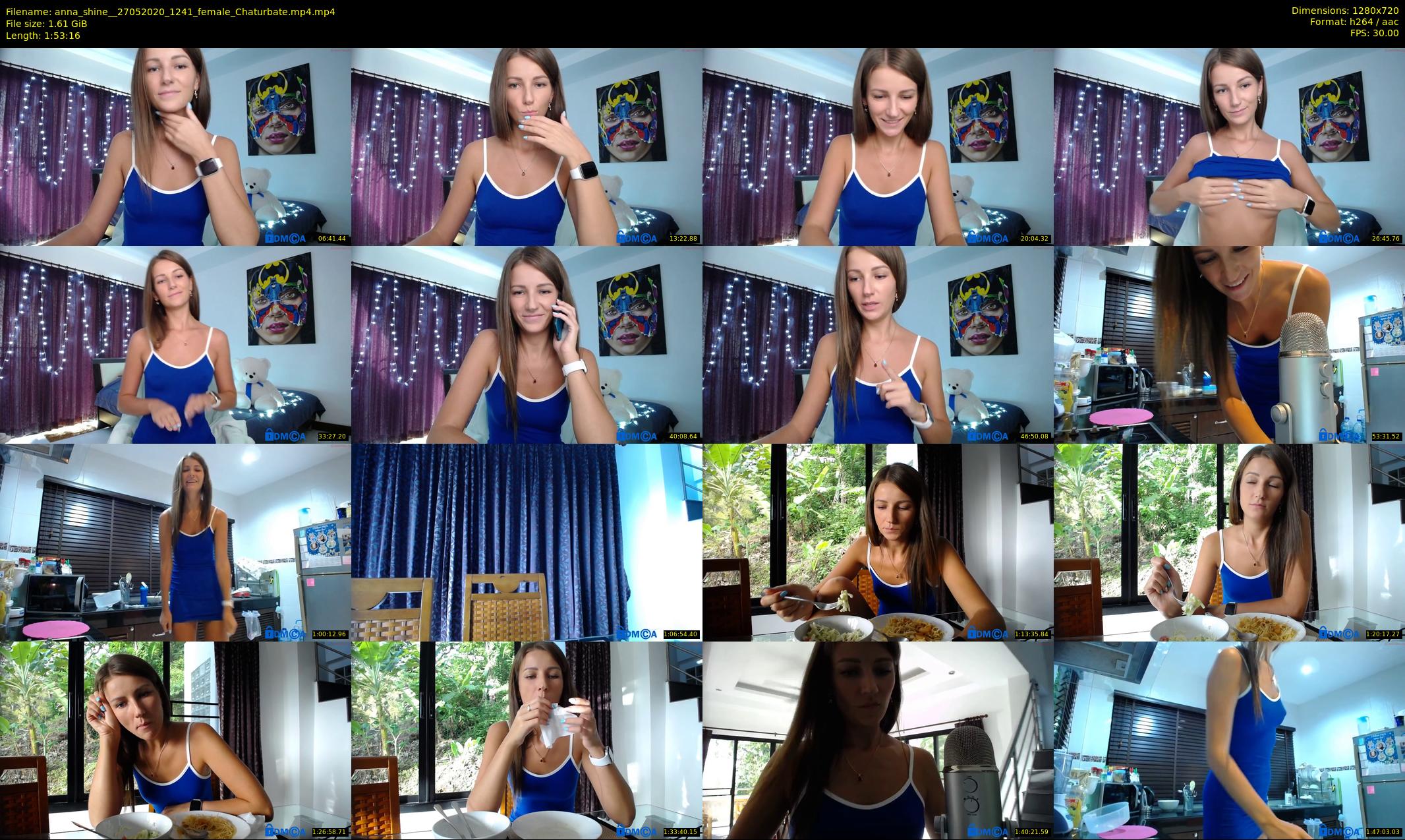 anna_shine_ — 114 minute Chaturbate female cam show recording, 720p, May 27, 2020