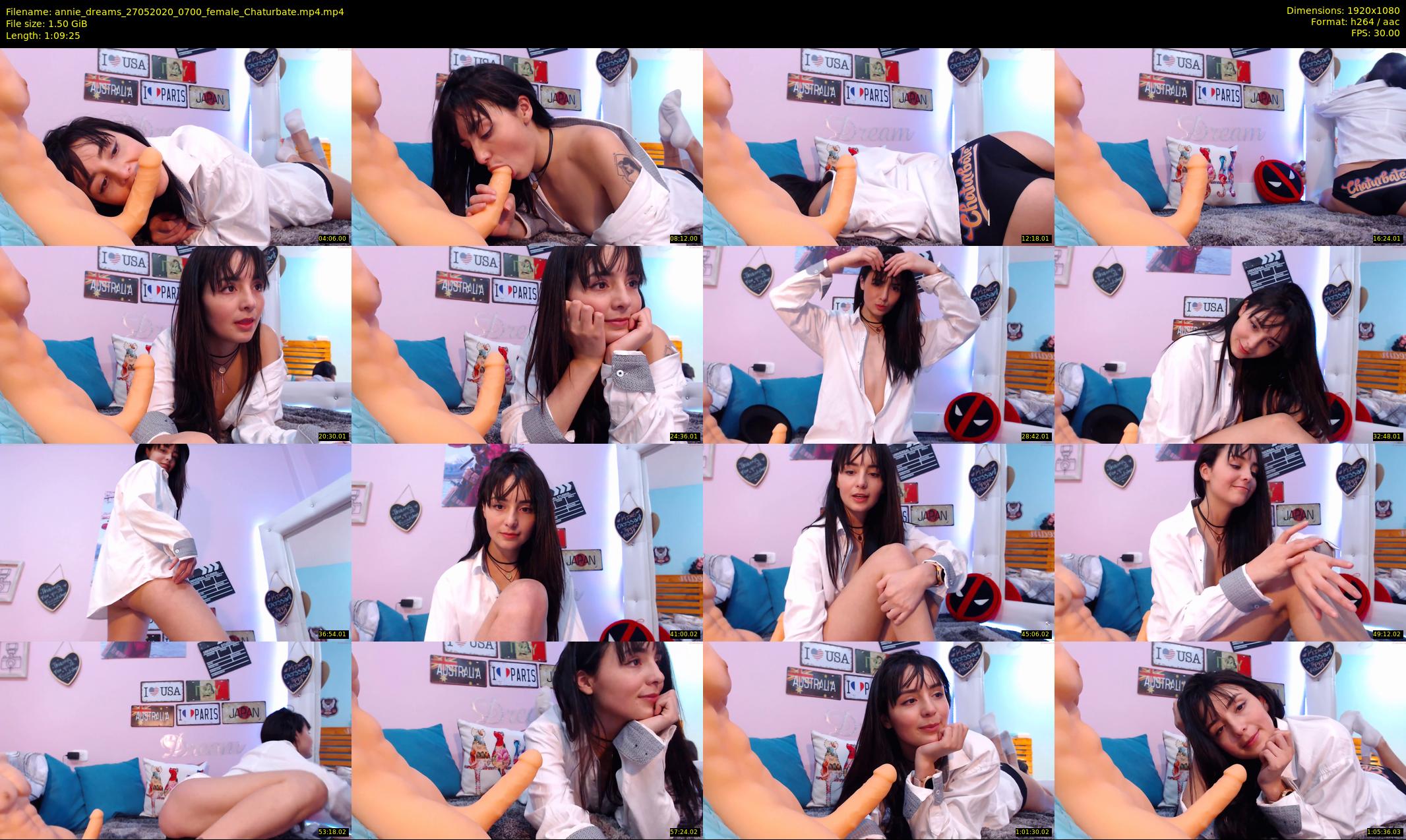 annie_dreams — 70 minute Chaturbate female cam show recording, 1080p, May 27, 2020