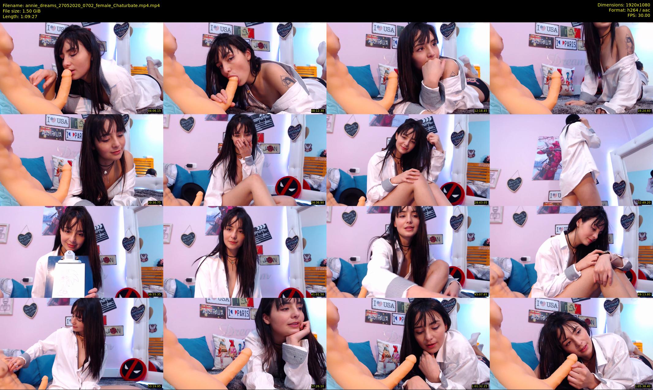 annie_dreams — 70 minute Chaturbate female cam show recording, 1080p, May 27, 2020