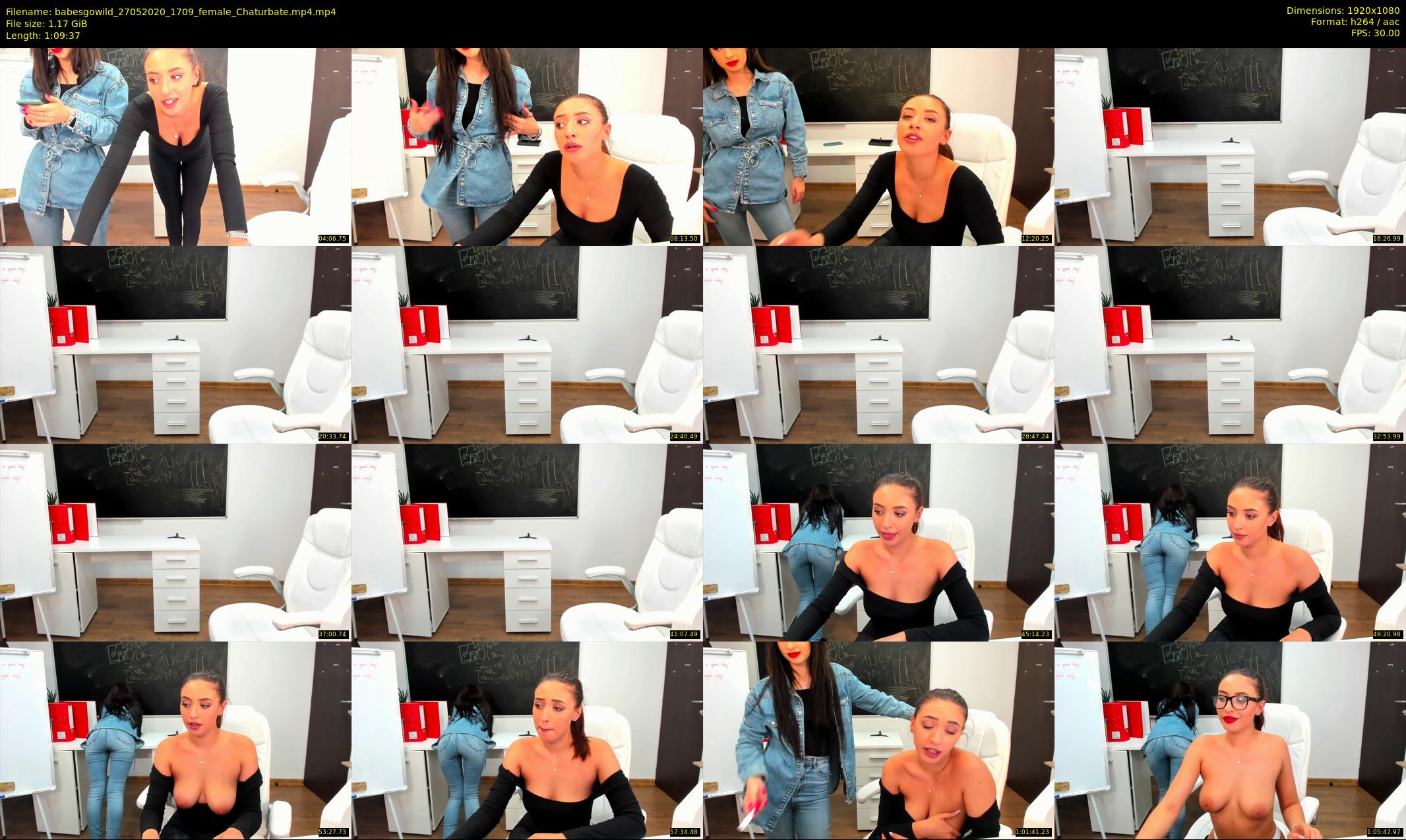 babesgowild — 70 minute Chaturbate couple cam show recording, 1080p, May 27, 2020