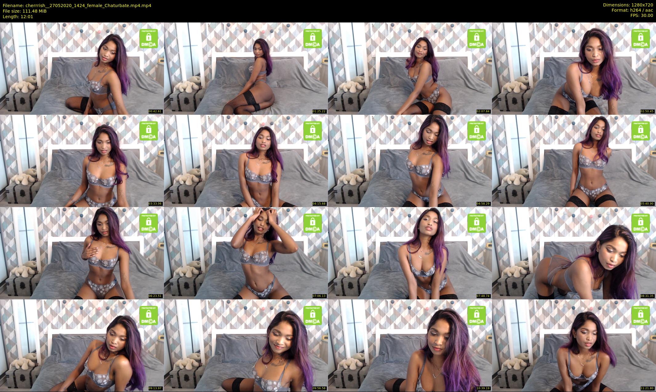 cherrrish_ — 13 minute Chaturbate female cam show recording, 720p, May 27, 2020