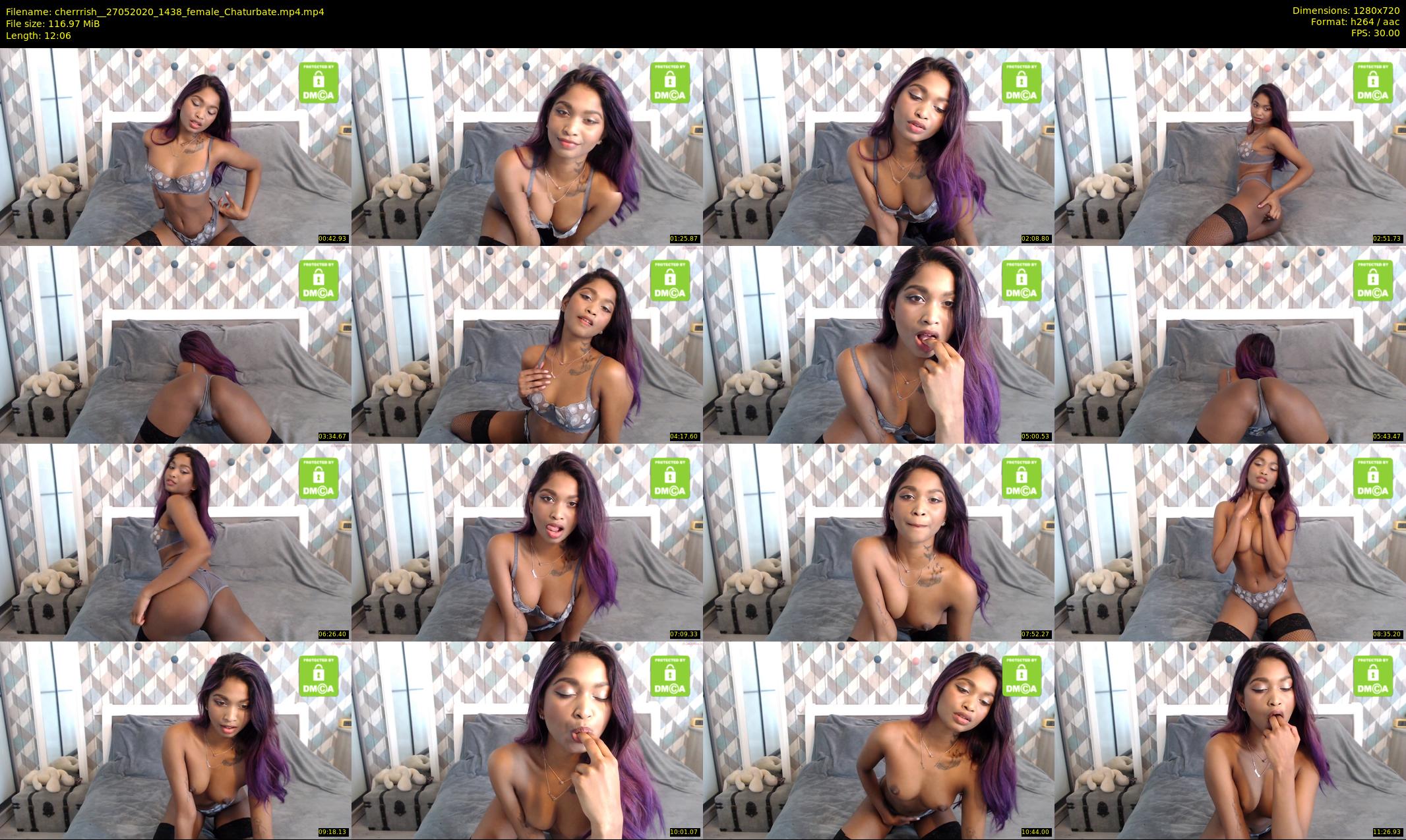 cherrrish_ — 13 minute Chaturbate female cam show recording, 720p, May 27, 2020