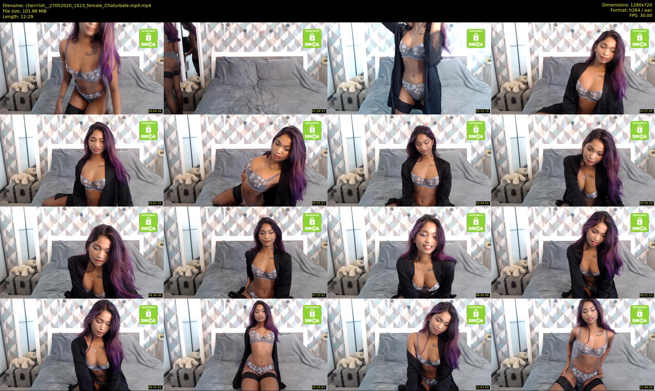 cherrrish_ — 13 minute Chaturbate female cam show recording, 720p, May 27, 2020