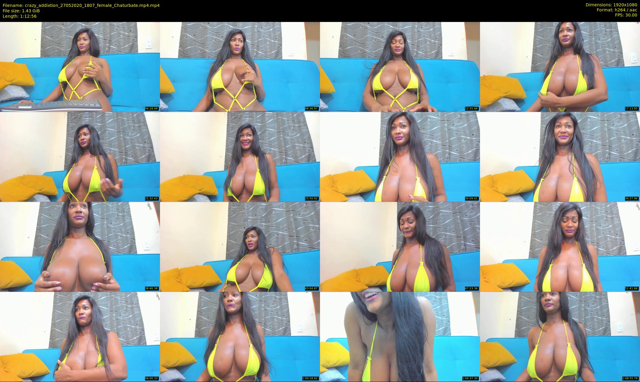 crazy_addixtion — 73 minute Chaturbate female cam show recording, 1080p, May 27, 2020