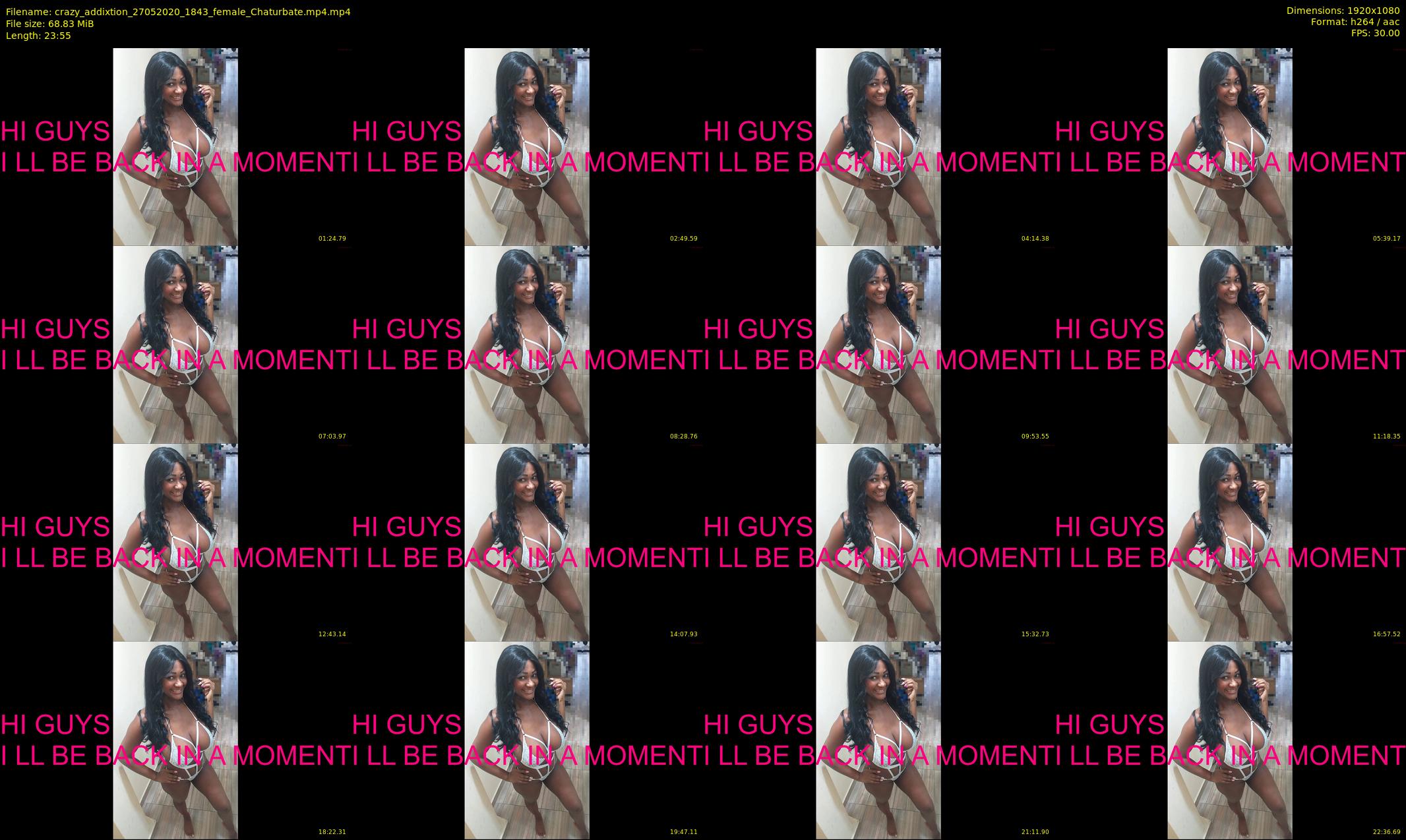 crazy_addixtion — 24 minute Chaturbate female cam show recording, 1080p, May 27, 2020
