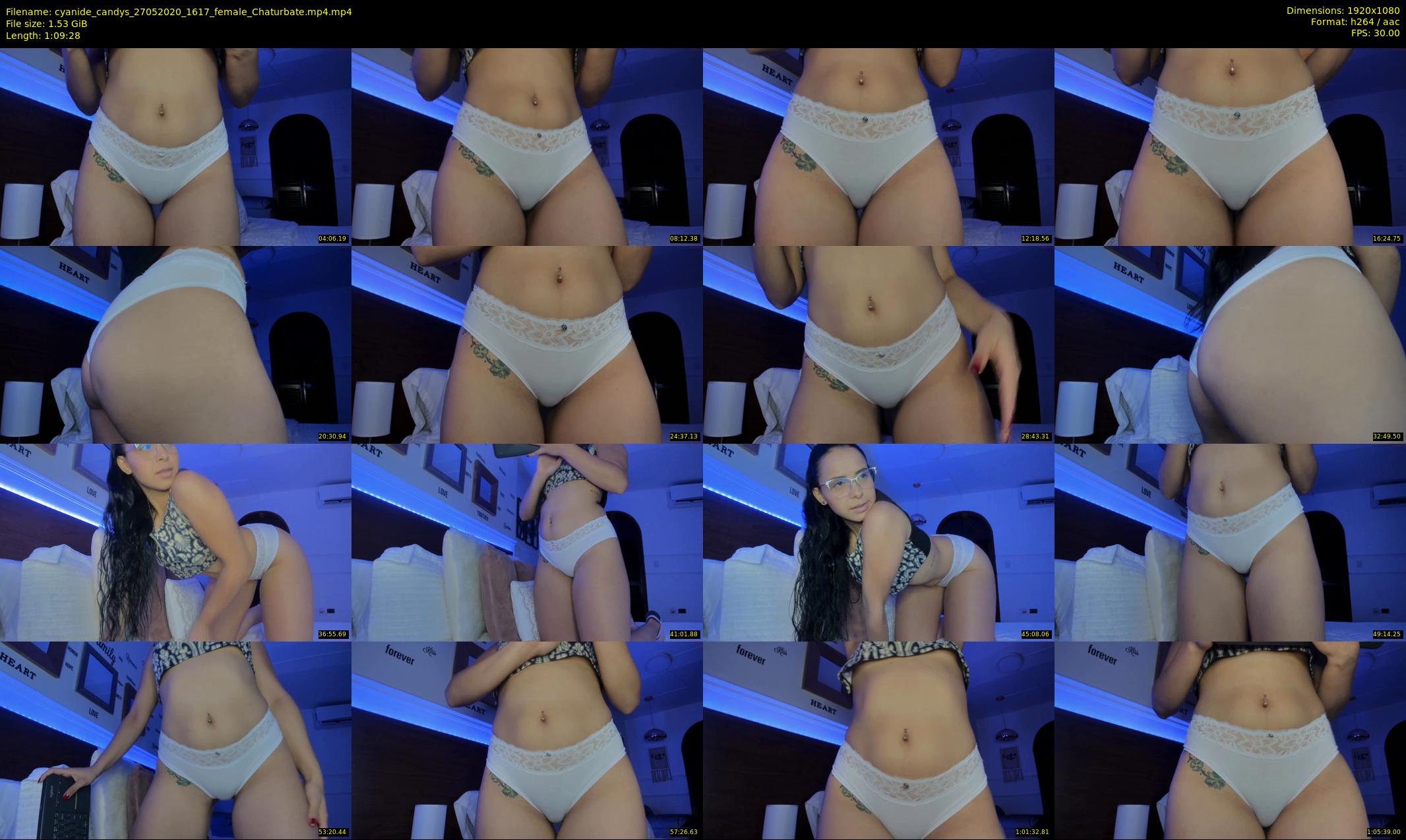 cyanide_candys — 70 minute Chaturbate female cam show recording, 1080p, May 27, 2020