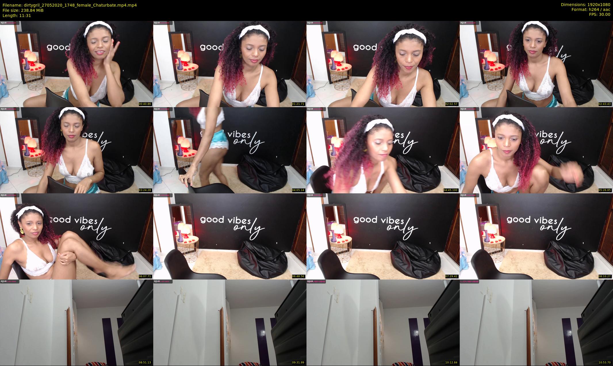 dirtygril — 12 minute Chaturbate female cam show recording, 1080p, May 27, 2020