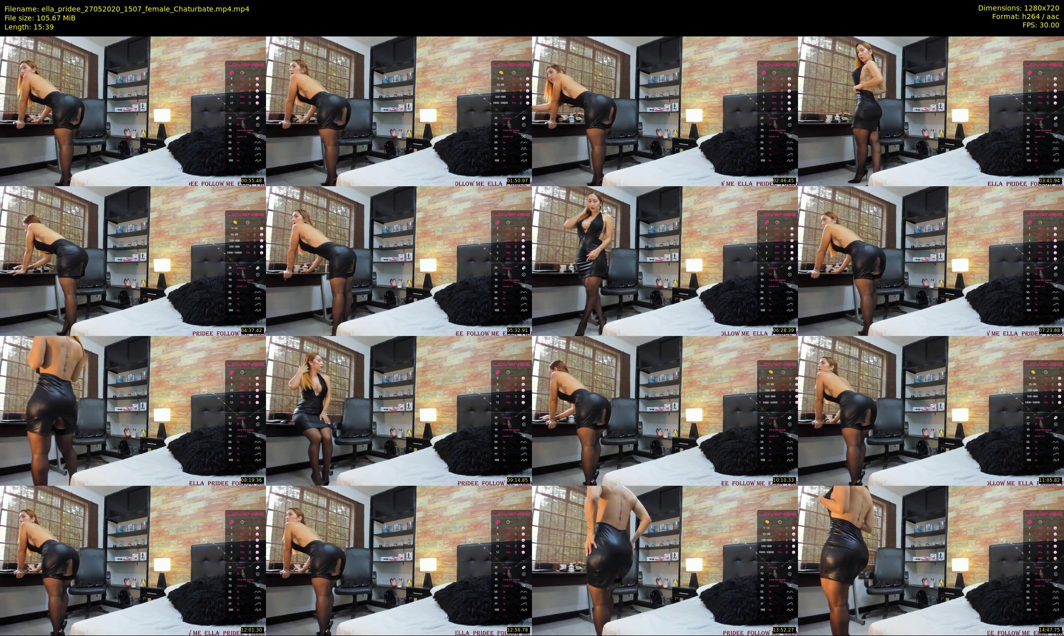 ella_pridee — 16 minute Chaturbate female cam show recording, 720p, May 27, 2020