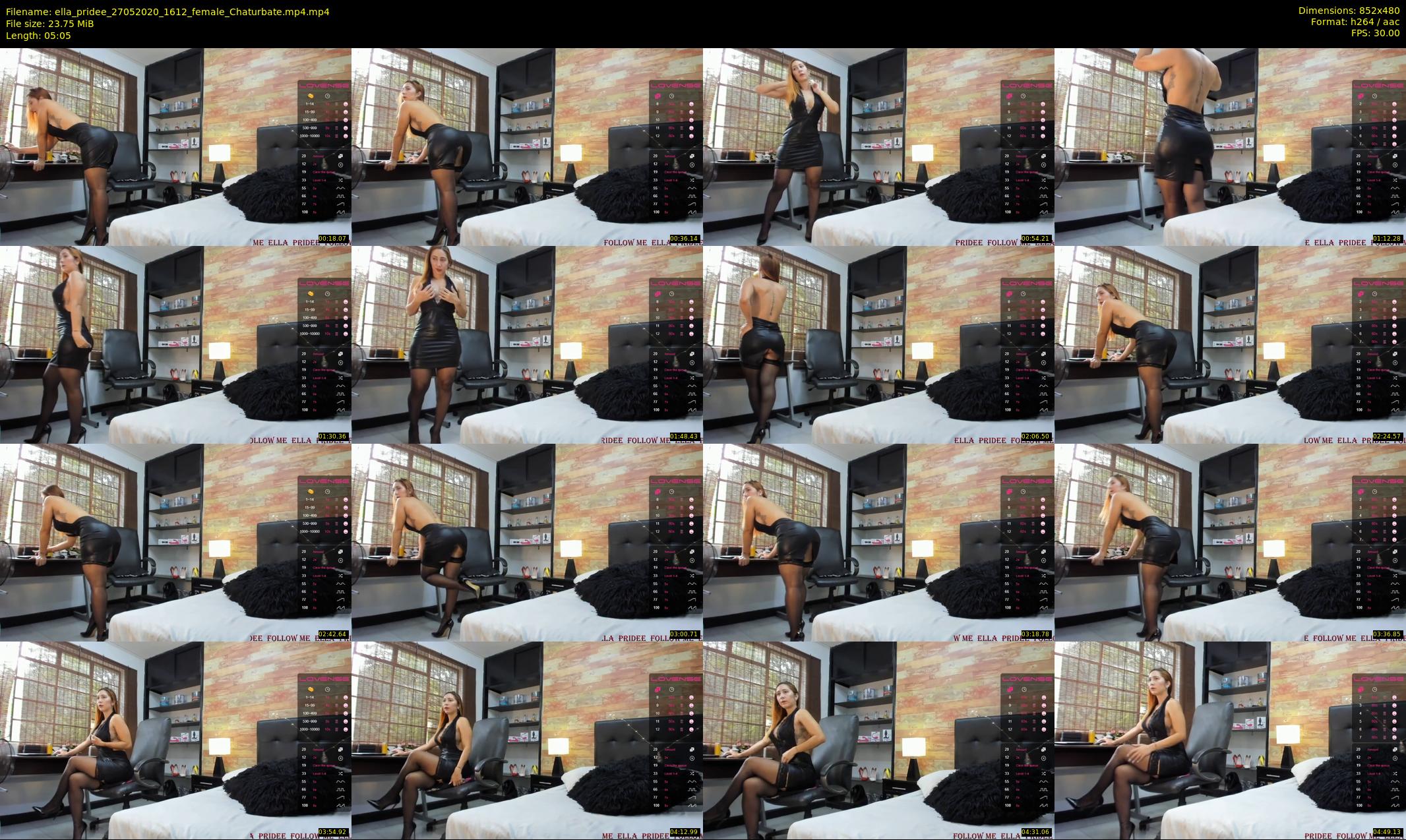 ella_pridee — 6 minute Chaturbate female cam show recording, 480p, May 27, 2020
