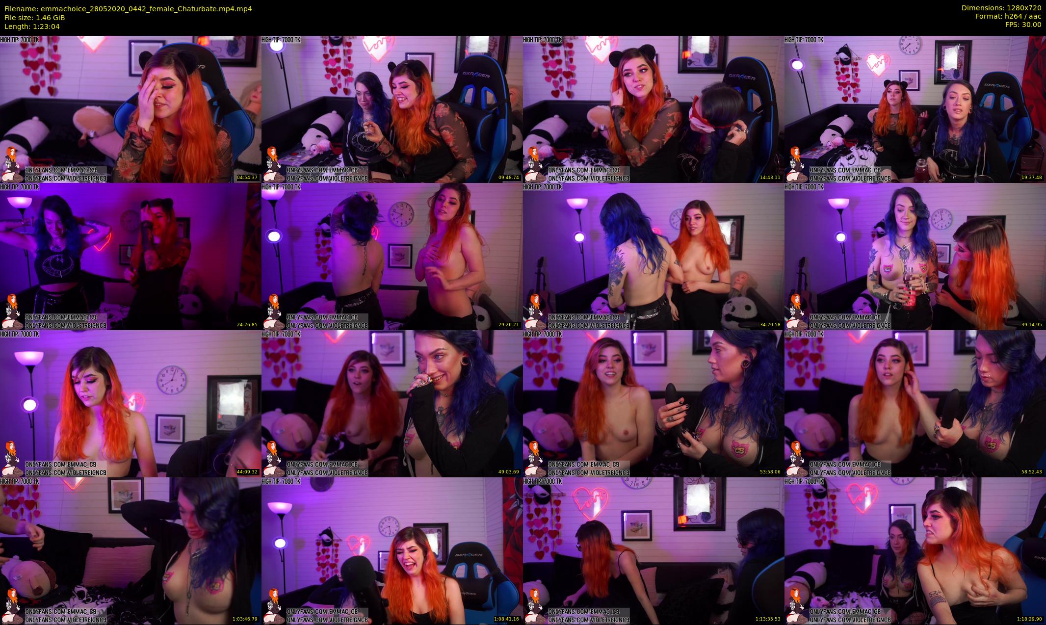 emmachoice — 84 minute Chaturbate female cam show recording, 720p, May 28, 2020