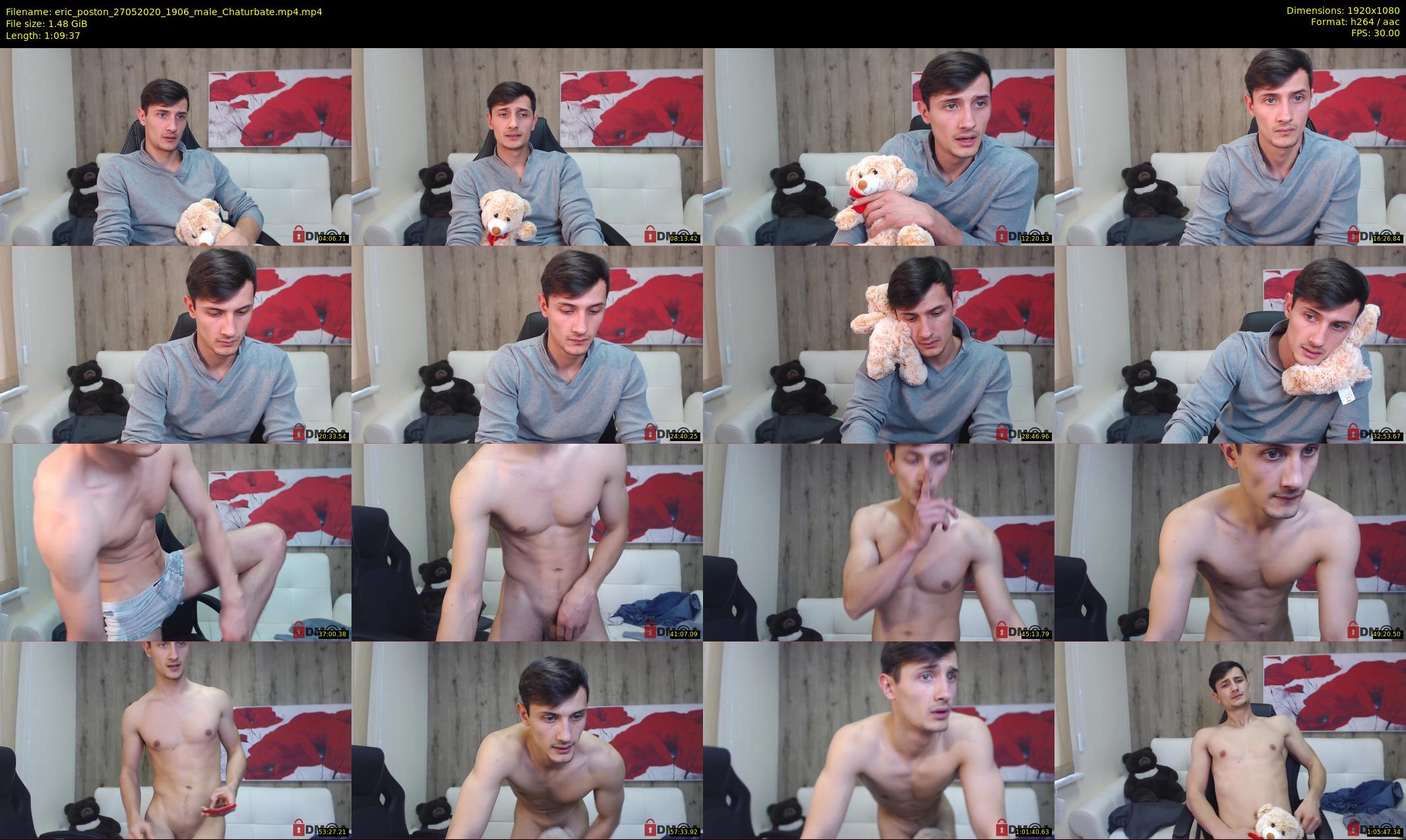 eric_poston — 70 minute Chaturbate male cam show recording, 1080p, May 27, 2020