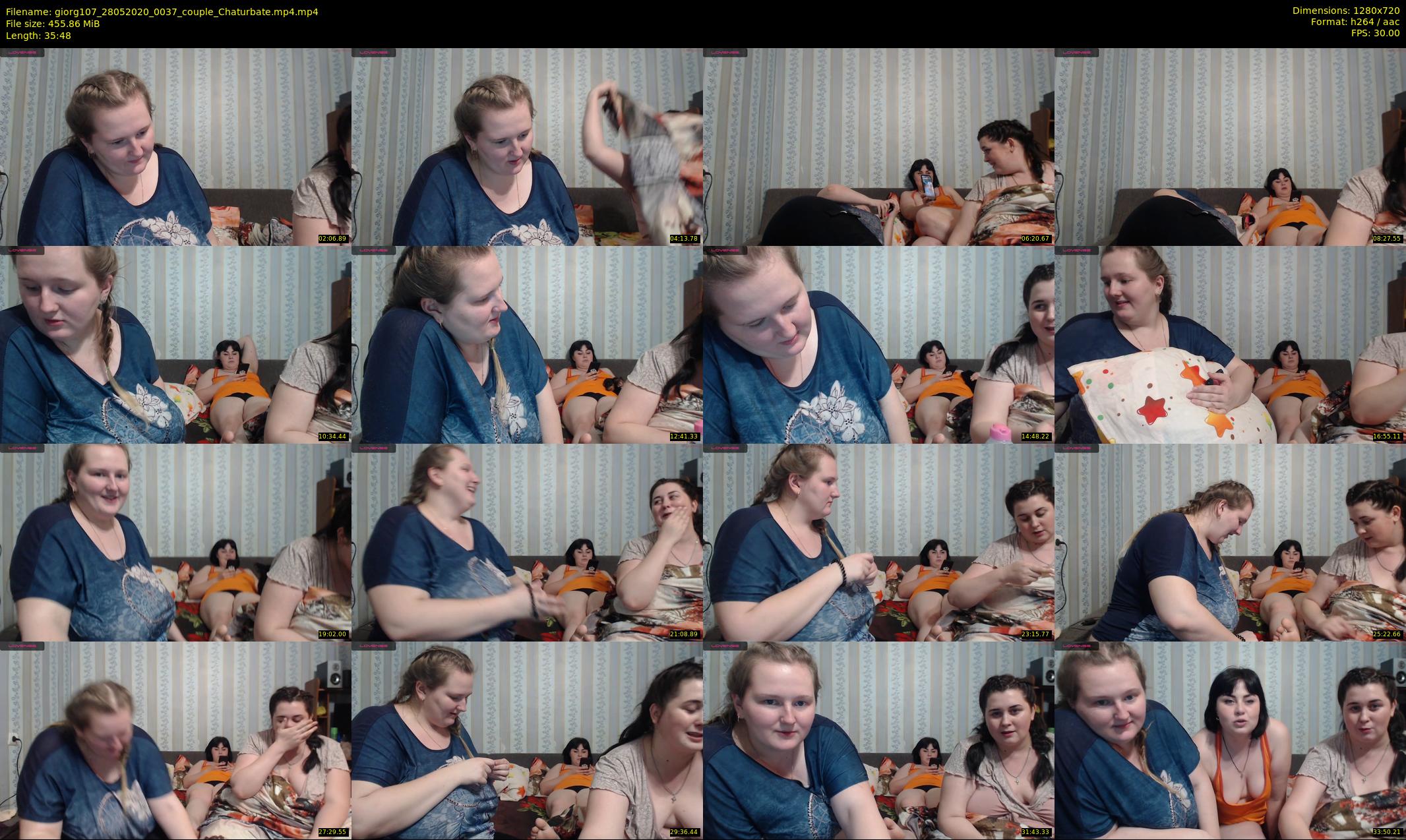 giorg107 — 36 minute Chaturbate couple cam show recording, 720p, May 28, 2020