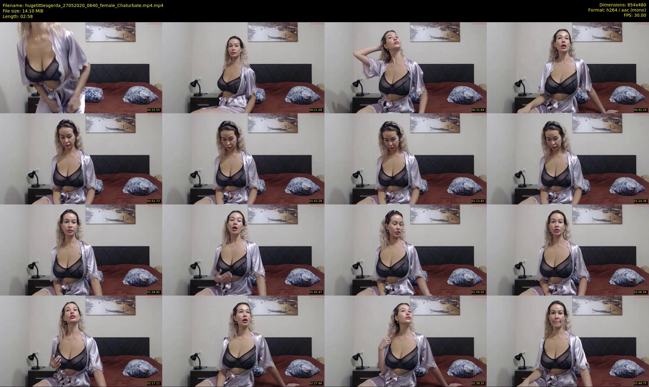 hugetittiesgerda — 3 minute Chaturbate female cam show recording, 480p, May 27, 2020