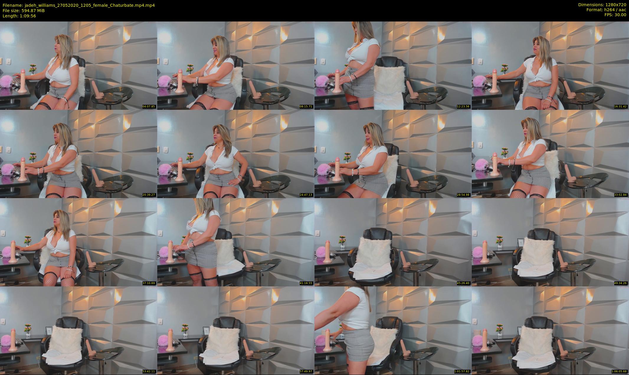 jadeh_williams — 70 minute Chaturbate female cam show recording, 720p, May 27, 2020