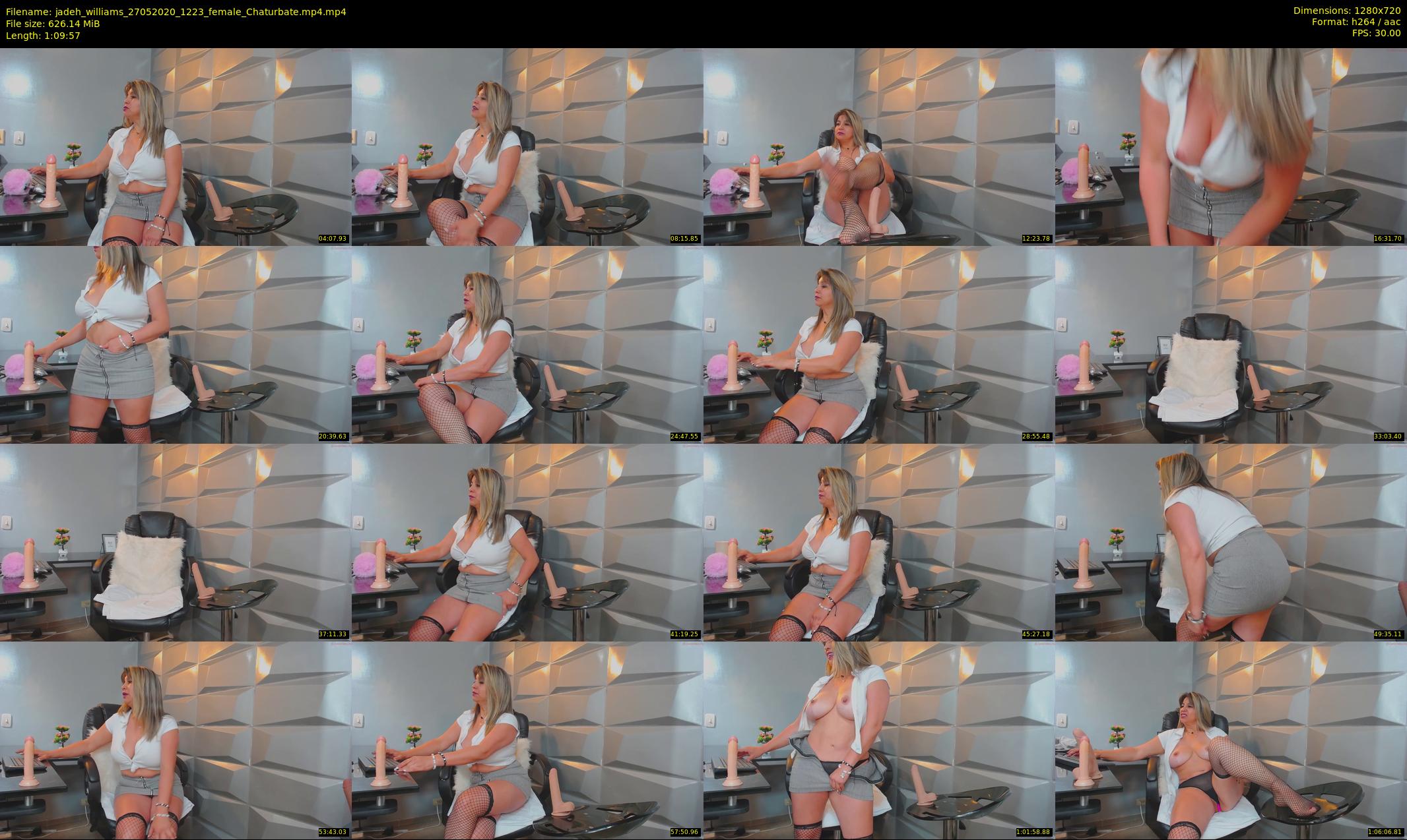 jadeh_williams — 70 minute Chaturbate female cam show recording, 720p, May 27, 2020