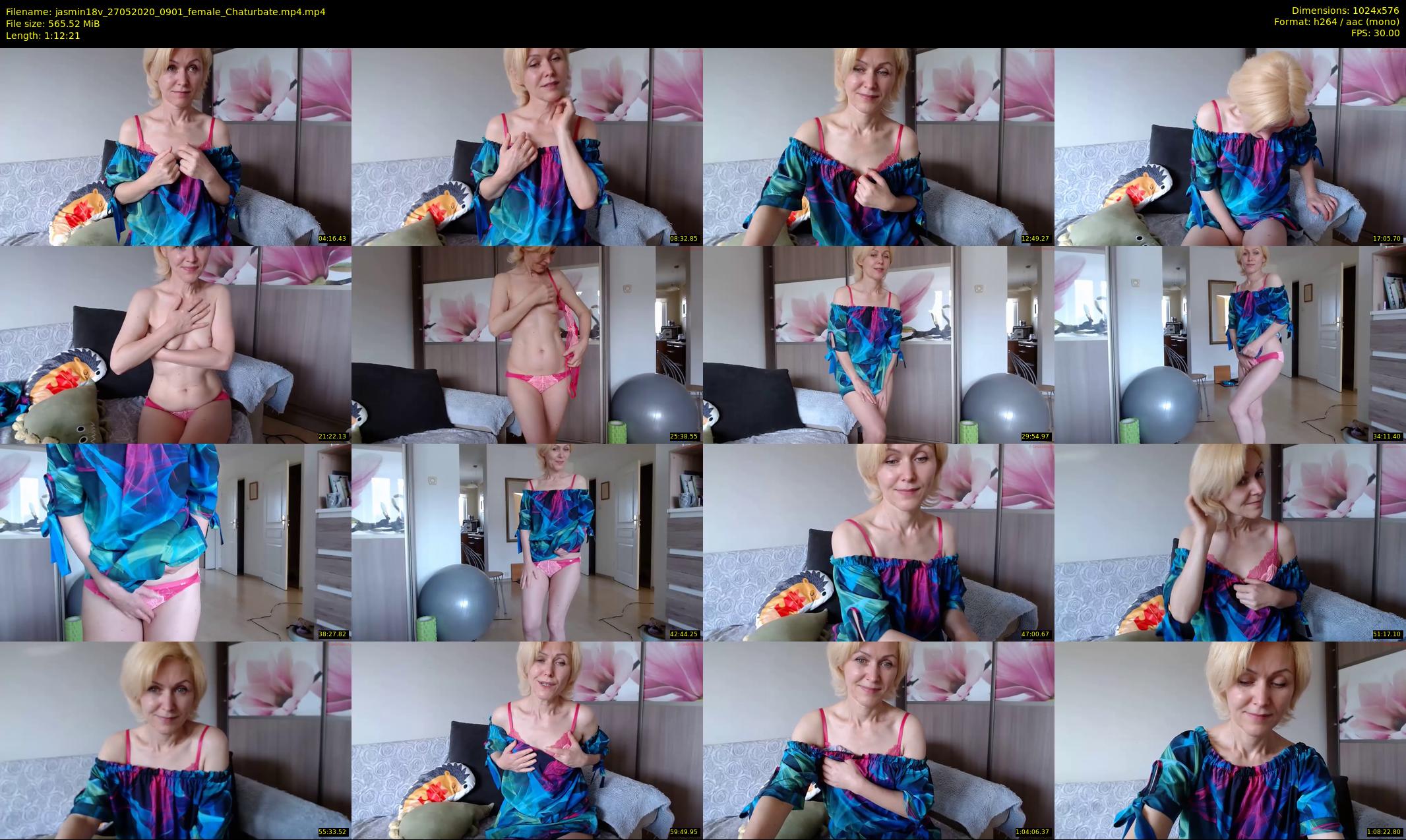 jasmin18v — 73 minute Chaturbate female cam show recording, 480p, May 27, 2020