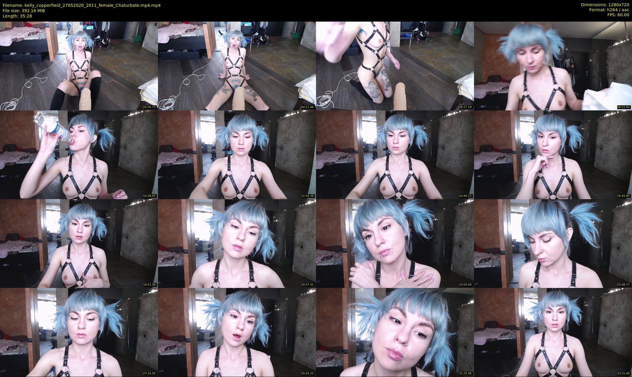 kelly_copperfield — 36 minute Chaturbate female cam show recording, 720p, May 27, 2020