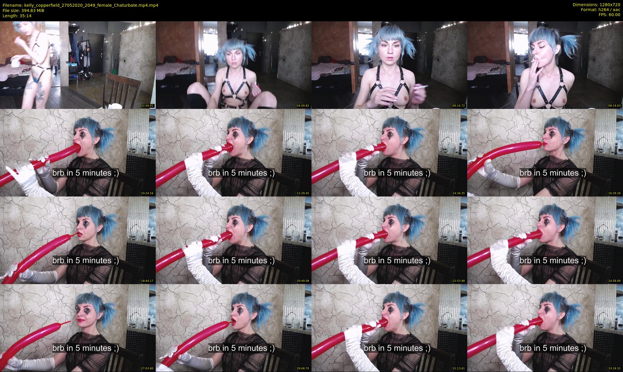 kelly_copperfield — 36 minute Chaturbate female cam show recording, 720p, May 27, 2020