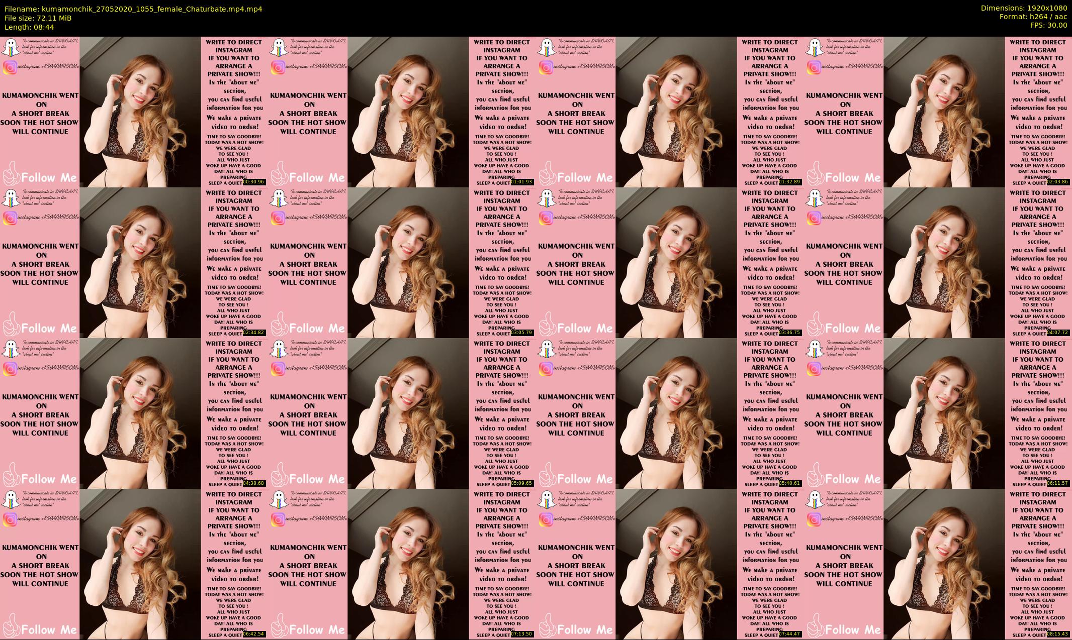 kumamonchik — 9 minute Chaturbate couple cam show recording, 1080p, May 27, 2020